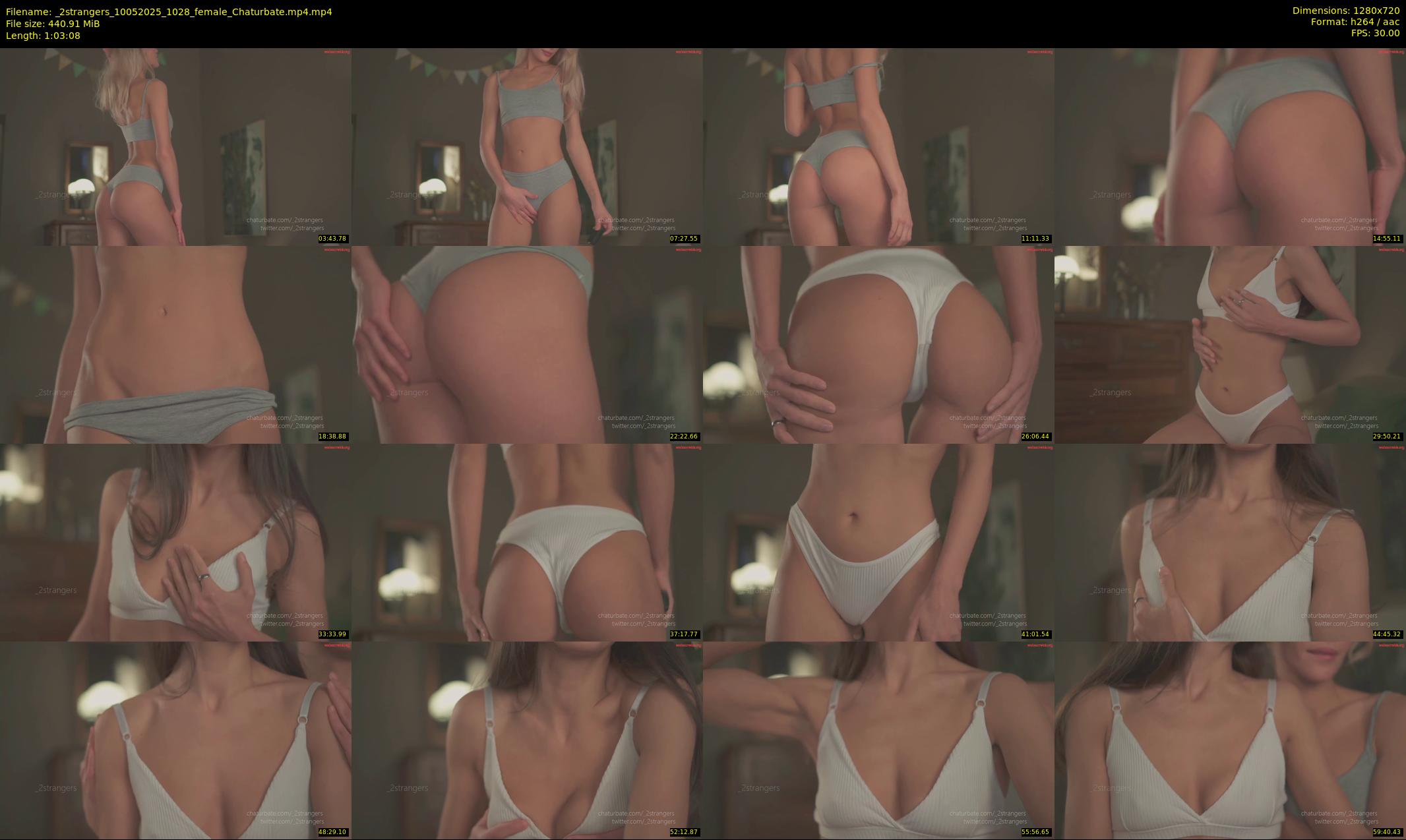 _2strangers — 64 minute Chaturbate couple cam show recording, 720p, May 10, 2025