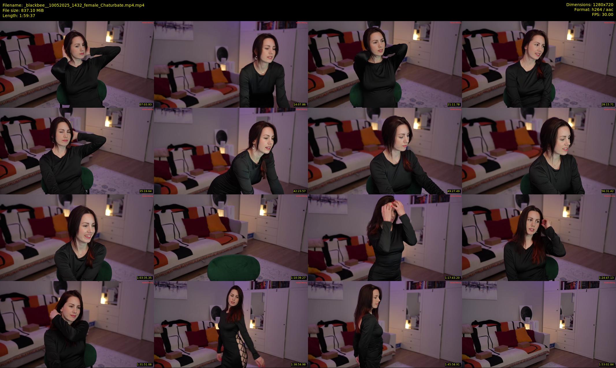 _blackbee_ — 120 minute Chaturbate female cam show recording, 720p, May 10, 2025