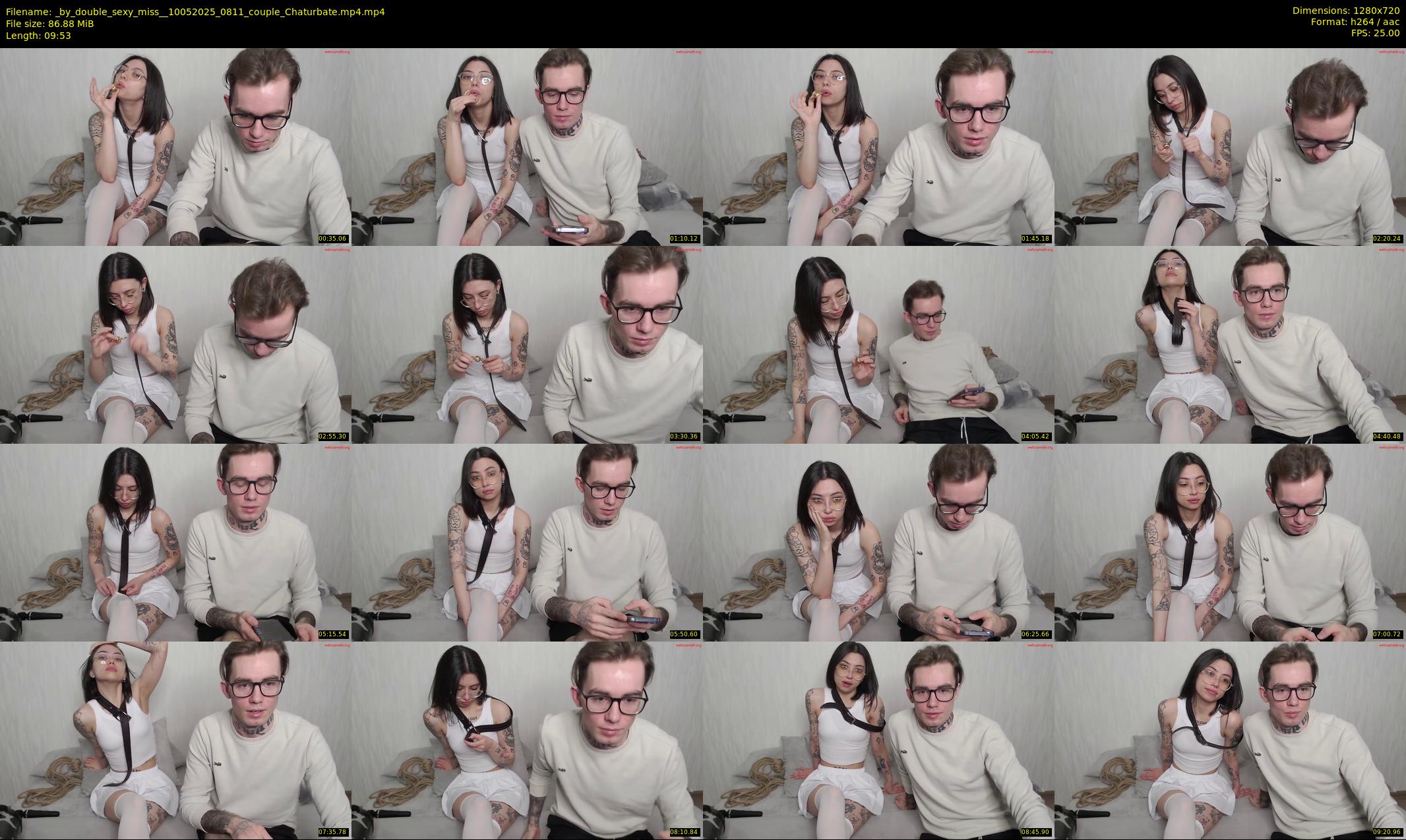 _by_double_sexy_miss_ — 10 minute Chaturbate couple cam show recording, 720p, May 10, 2025