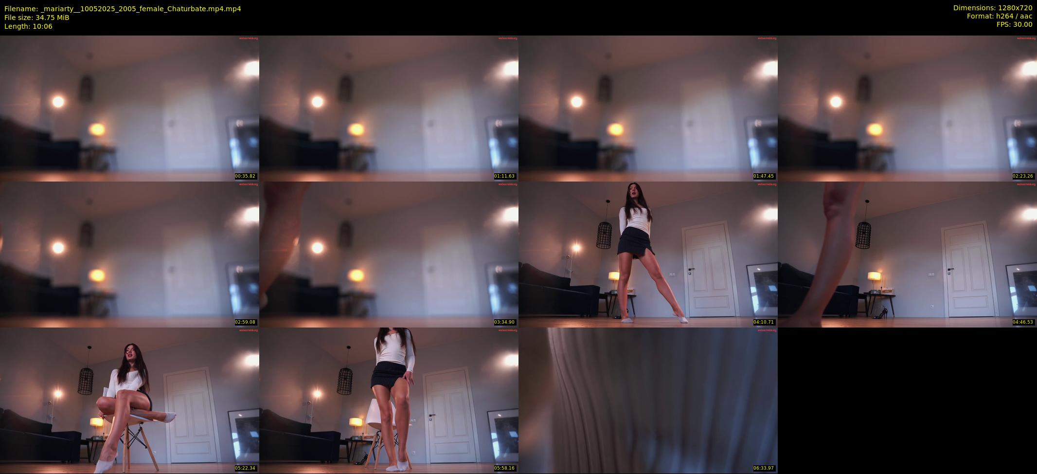_mariarty_ — 11 minute Chaturbate female cam show recording, 720p, May 10, 2025