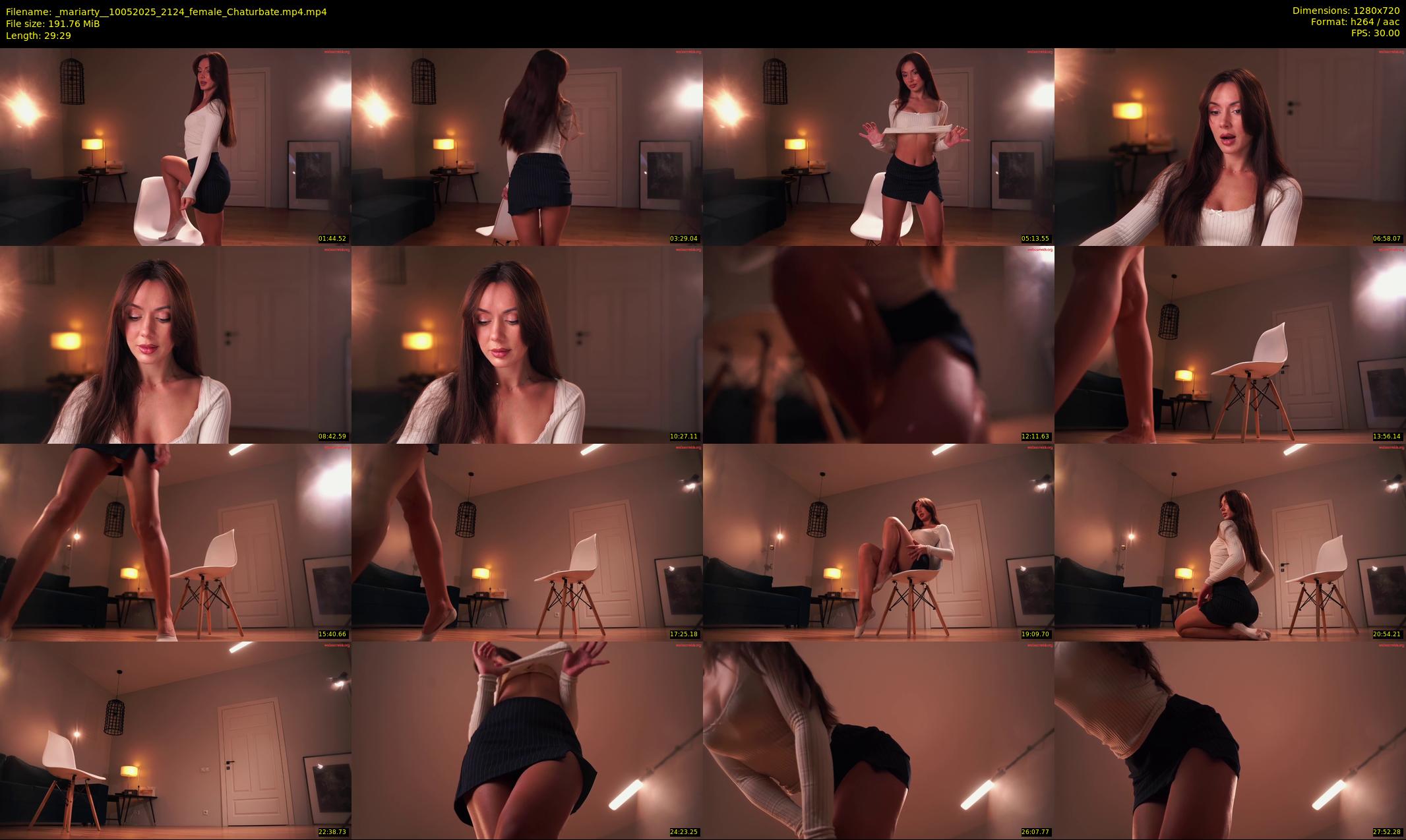 _mariarty_ — 30 minute Chaturbate female cam show recording, 720p, May 10, 2025