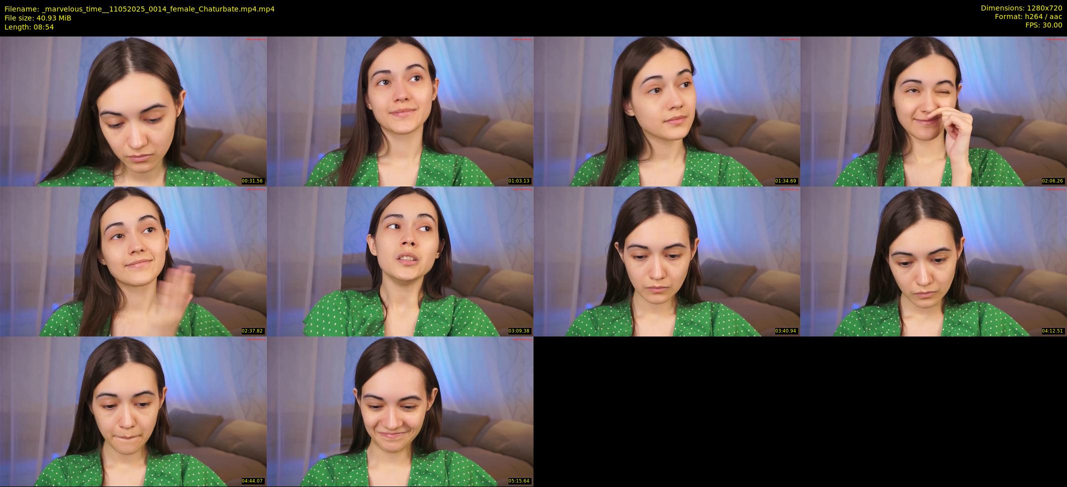 _marvelous_time_ — 9 minute Chaturbate female cam show recording, 720p, May 11, 2025