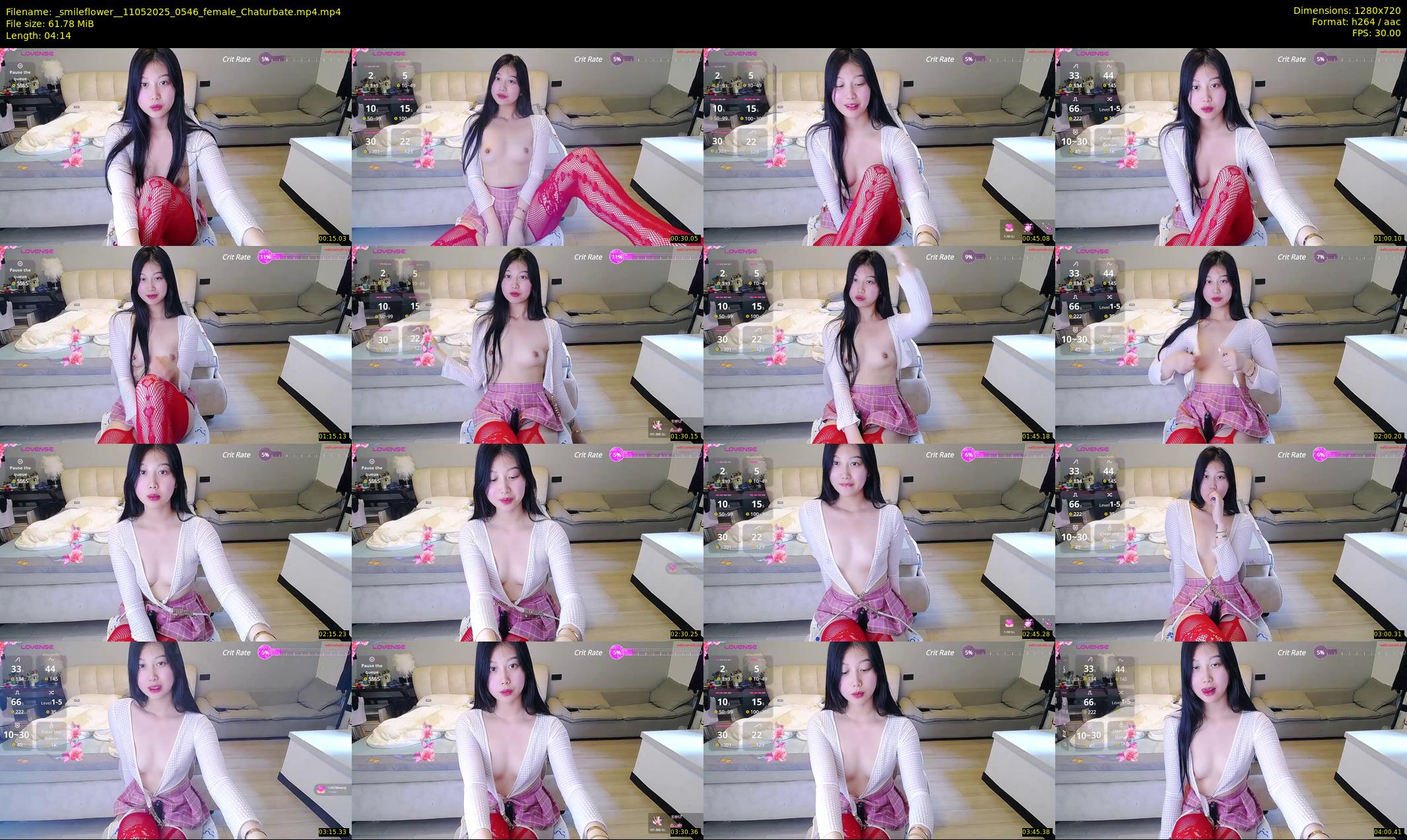 _smileflower_ — 5 minute Chaturbate female cam show recording, 720p, May 11, 2025