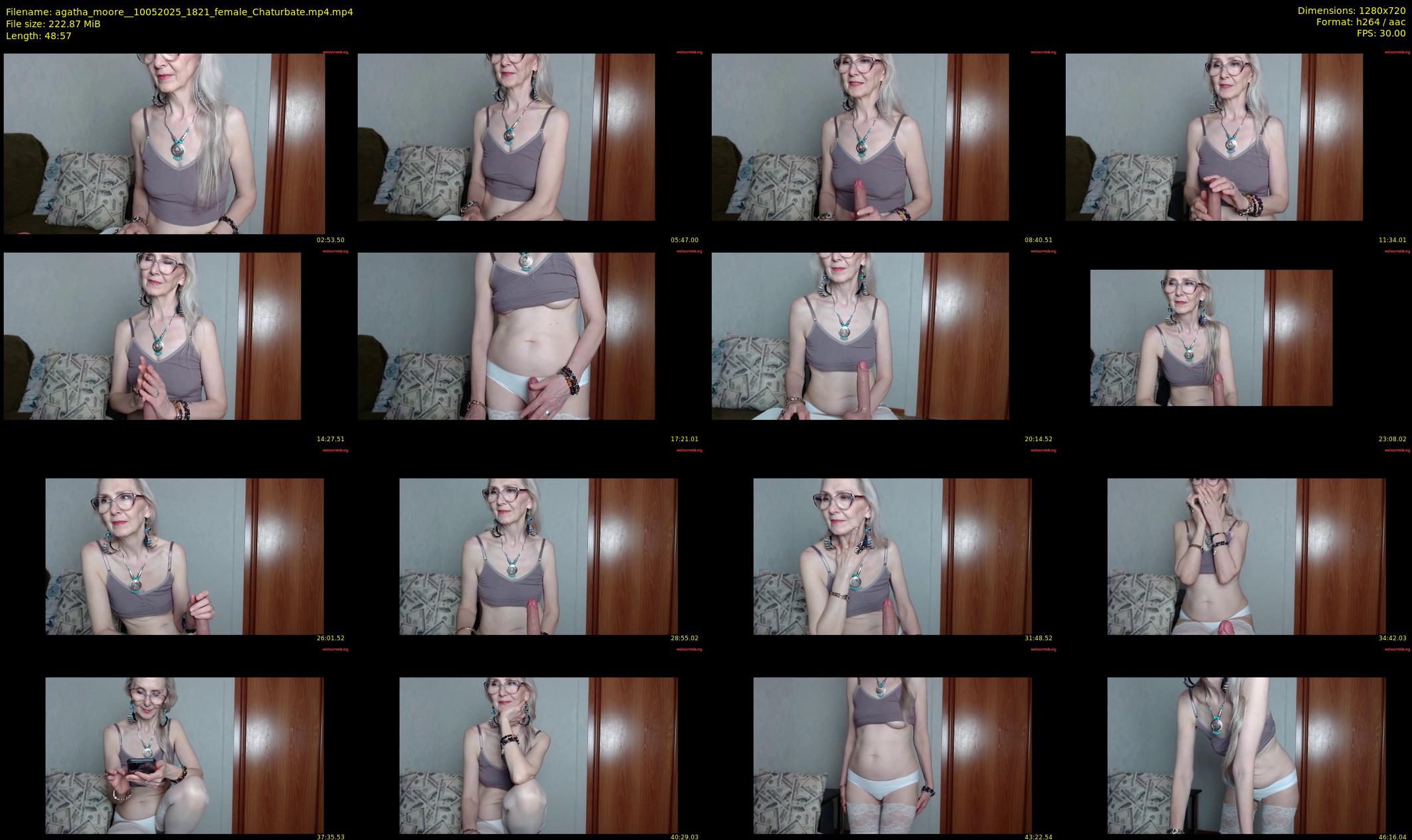 agatha_moore_ — 49 minute Chaturbate female cam show recording, 720p, May 10, 2025