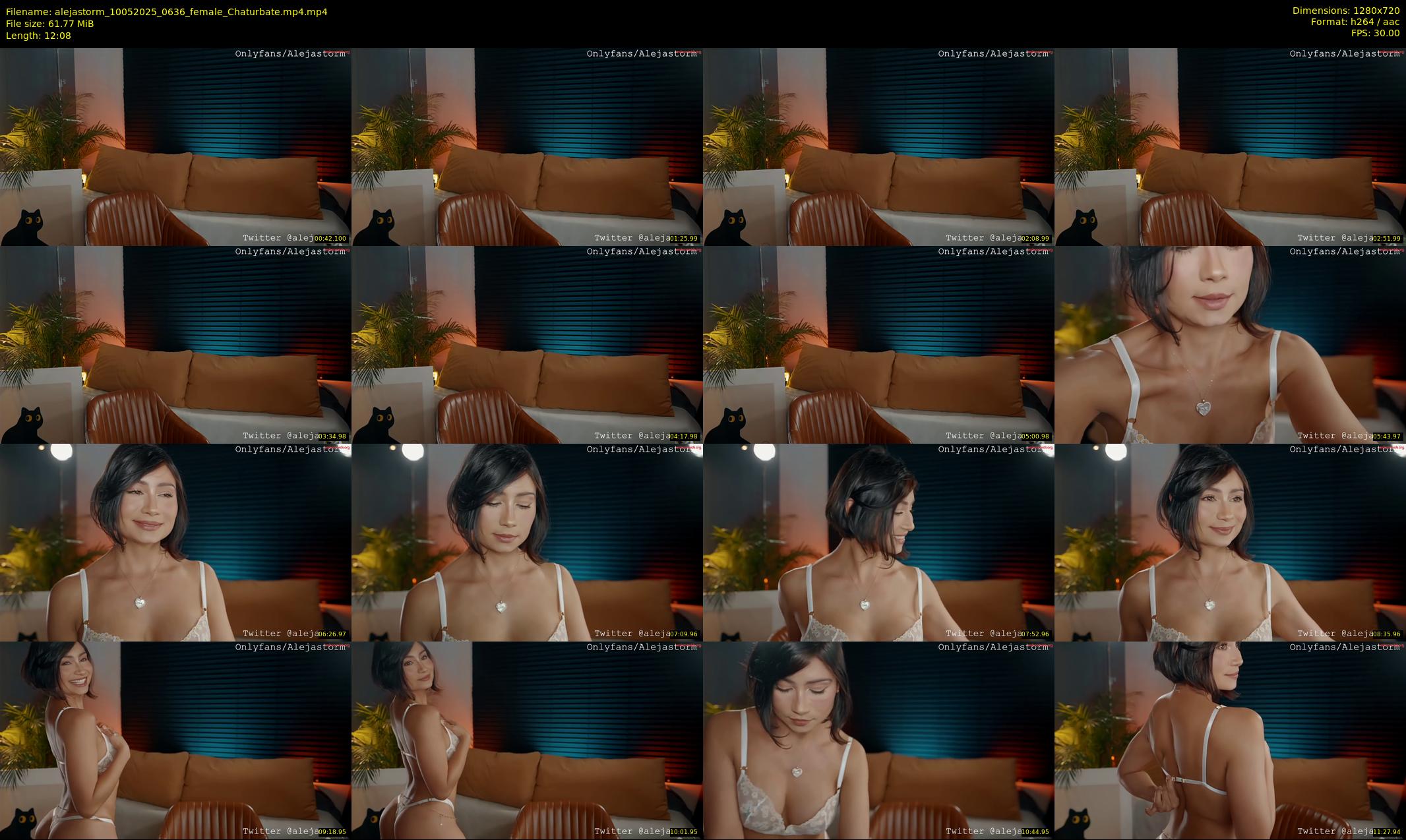 alejastorm — 13 minute Chaturbate female cam show recording, 720p, May 10, 2025