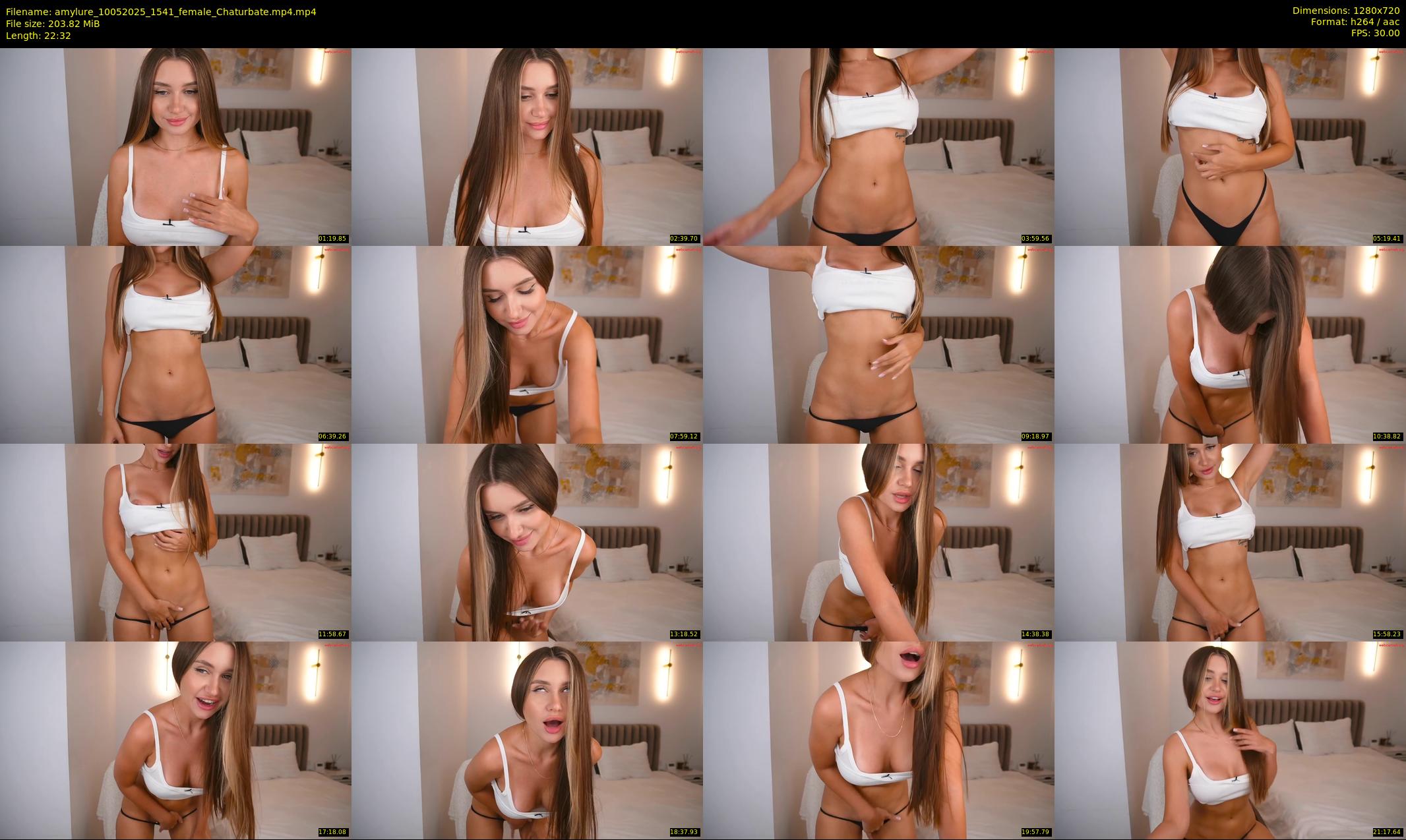 amylure — 23 minute Chaturbate female cam show recording, 720p, May 10, 2025