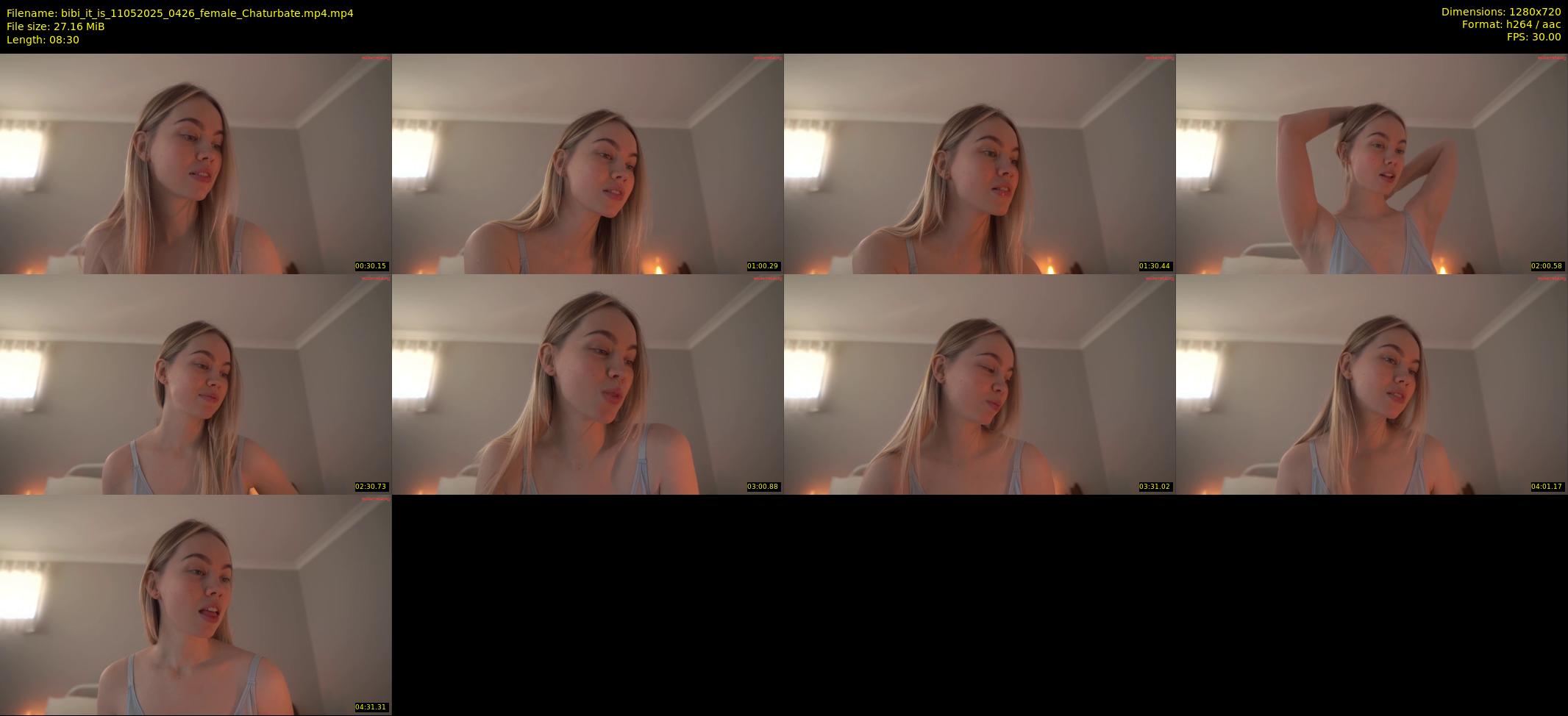 bibi_it_is — 9 minute Chaturbate female cam show recording, 720p, May 11, 2025