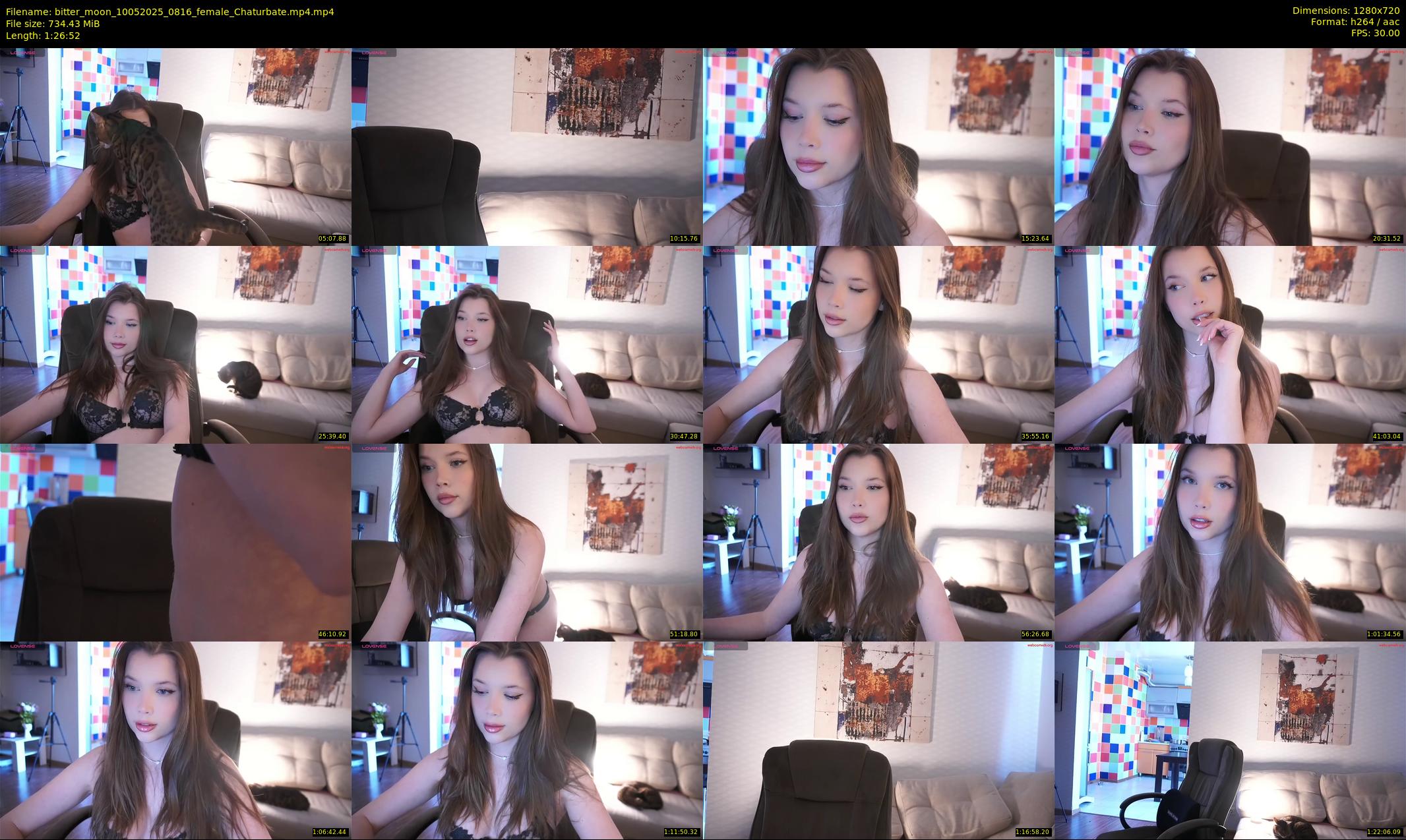 bitter_moon — 87 minute Chaturbate female cam show recording, 720p, May 10, 2025