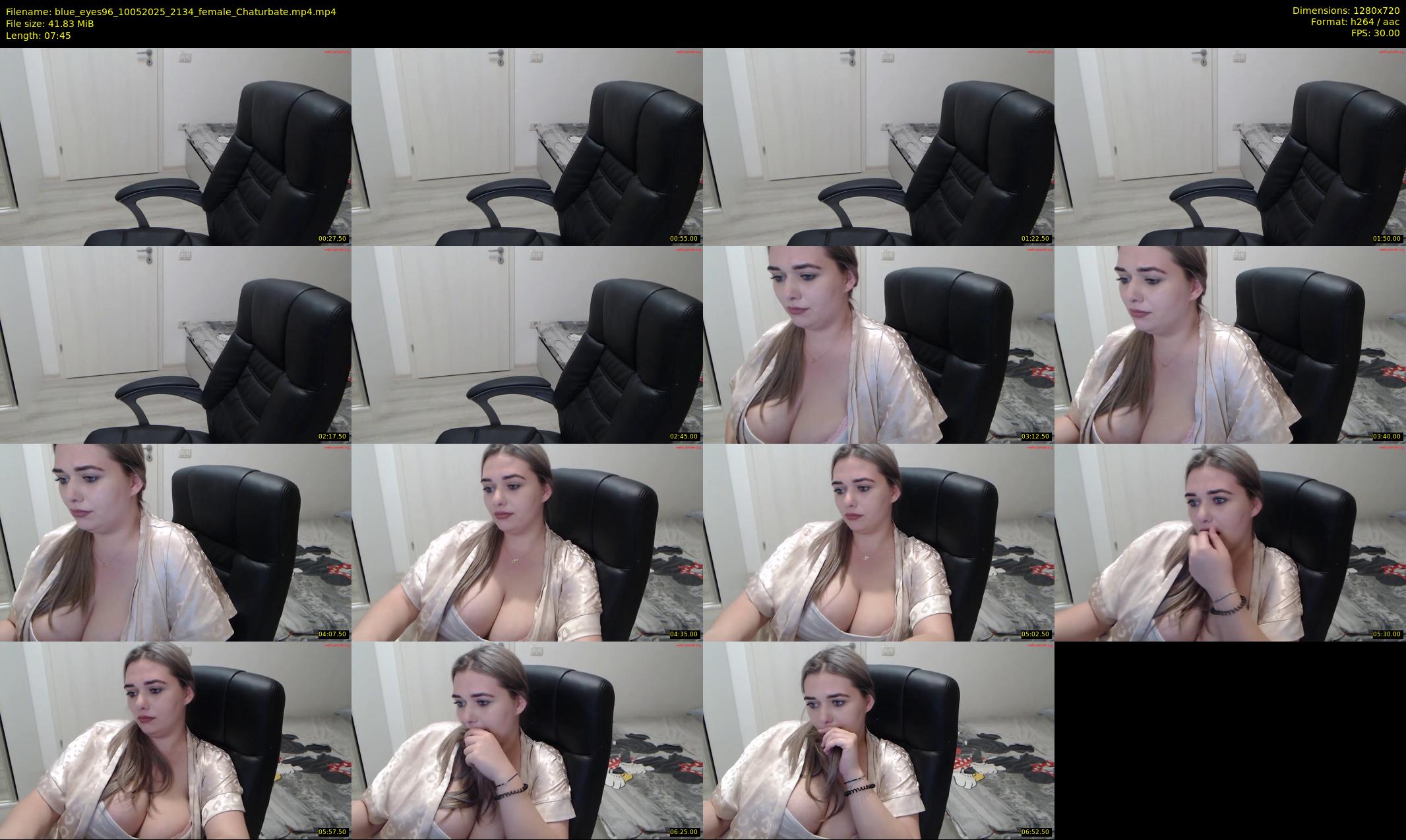 blue_eyes96 — 8 minute Chaturbate female cam show recording, 720p, May 10, 2025