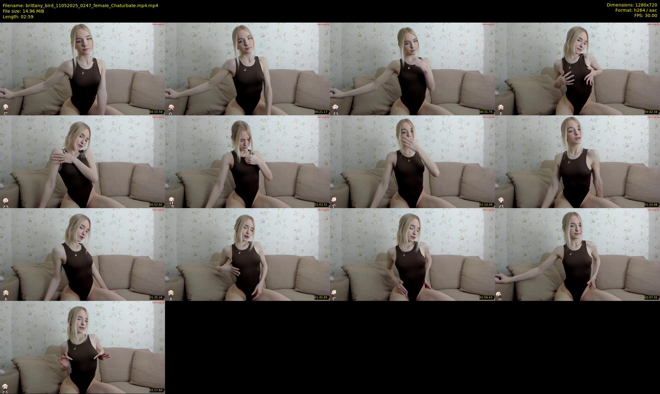 brittany_bird — 3 minute Chaturbate female cam show recording, 720p, May 11, 2025