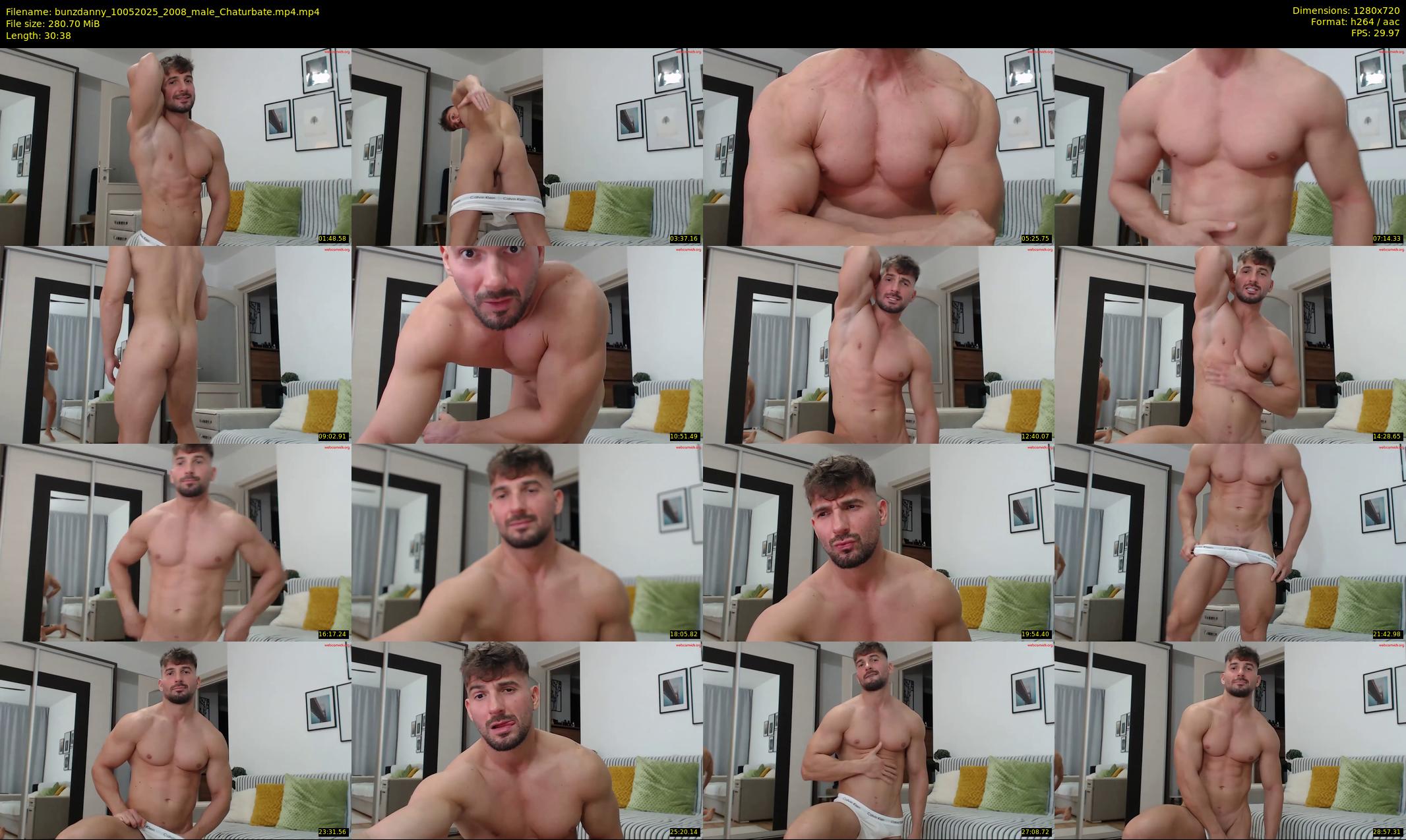 bunzdanny — 31 minute Chaturbate male cam show recording, 720p, May 10, 2025