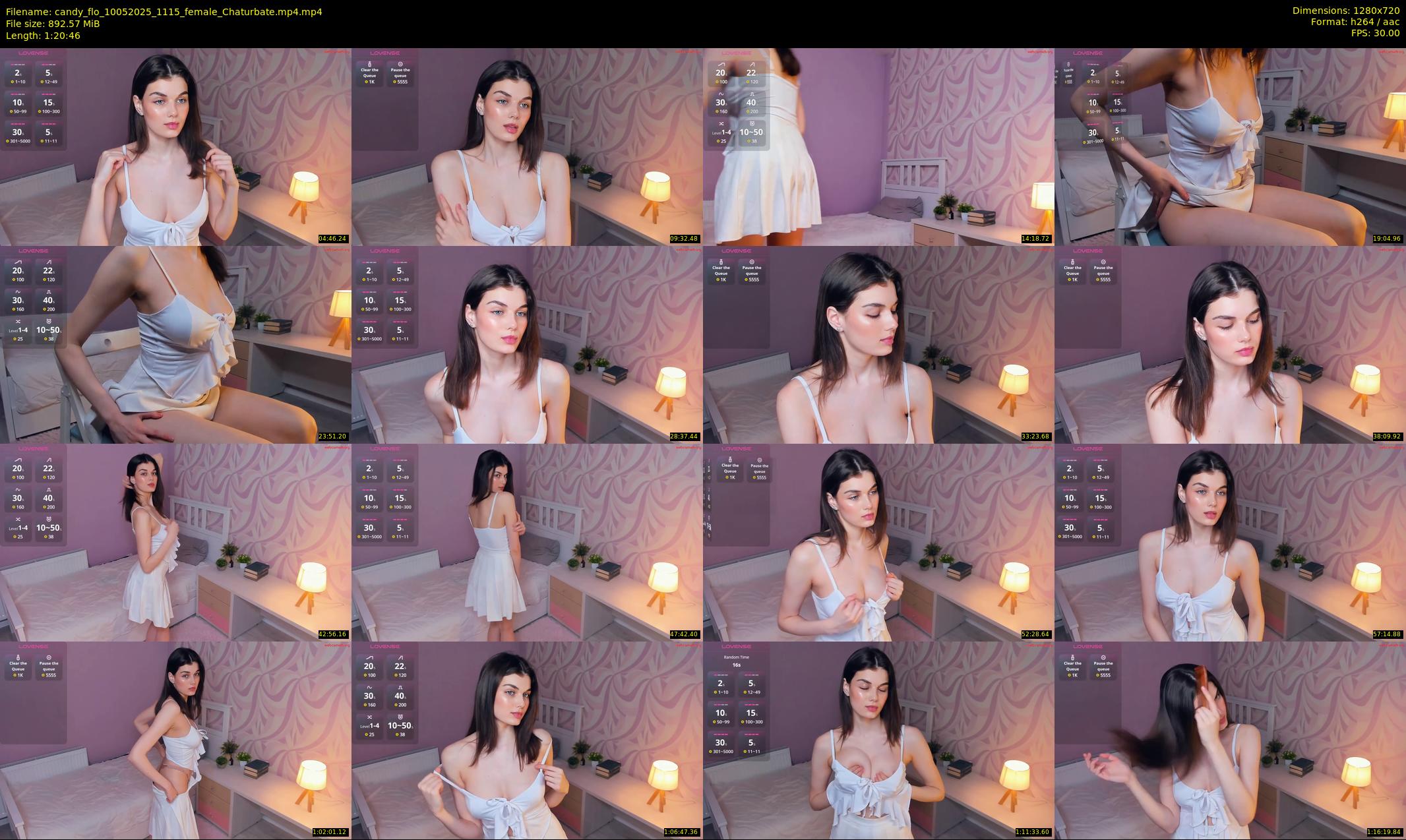 candy_flo — 81 minute Chaturbate female cam show recording, 720p, May 10, 2025