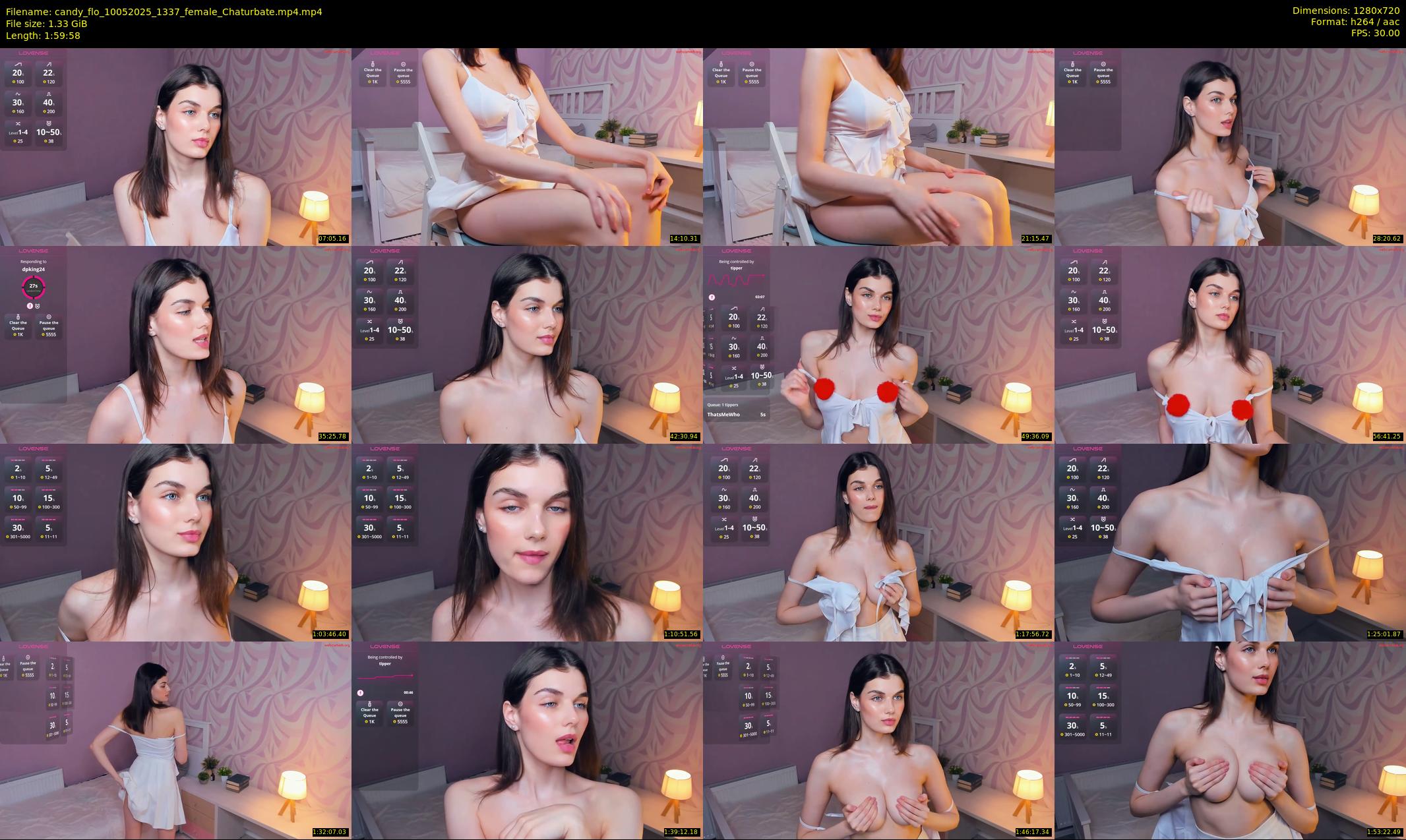 candy_flo — 120 minute Chaturbate female cam show recording, 720p, May 10, 2025