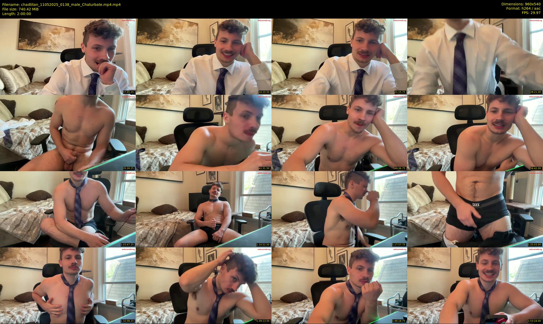 chadtitan — 120 minute Chaturbate male cam show recording, 480p, May 11, 2025