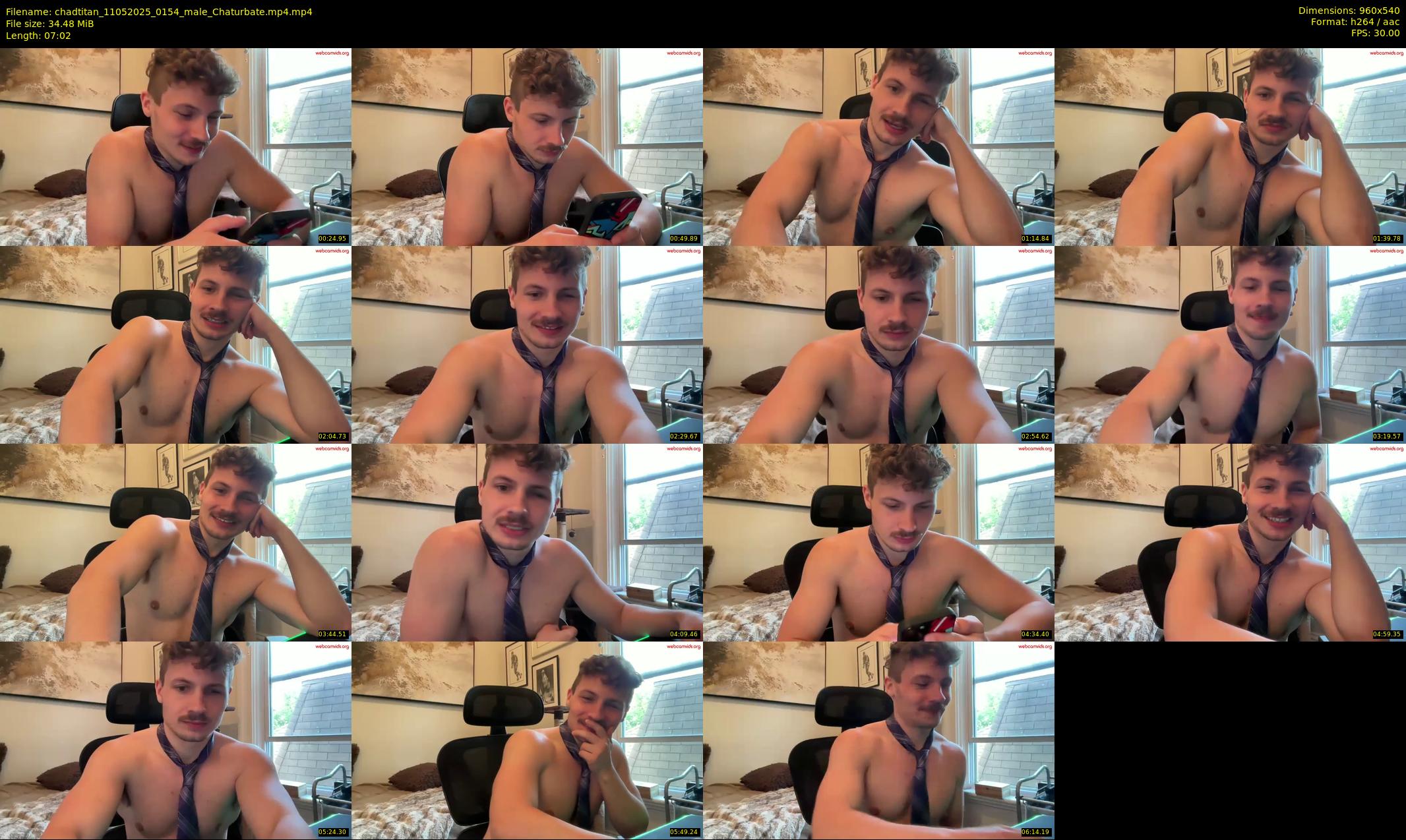 chadtitan — 8 minute Chaturbate male cam show recording, 480p, May 11, 2025