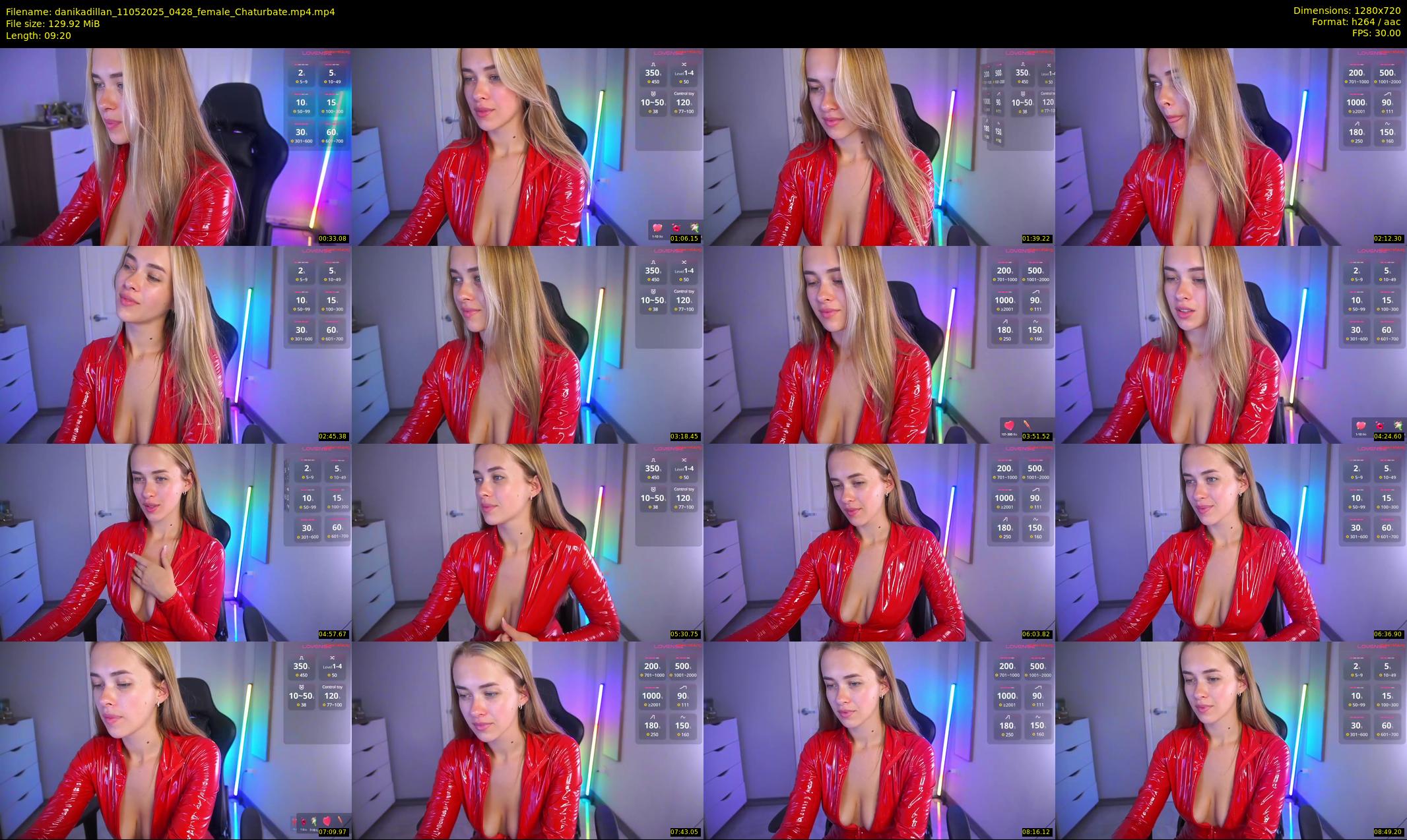 danikadillan — 10 minute Chaturbate female cam show recording, 720p, May 11, 2025
