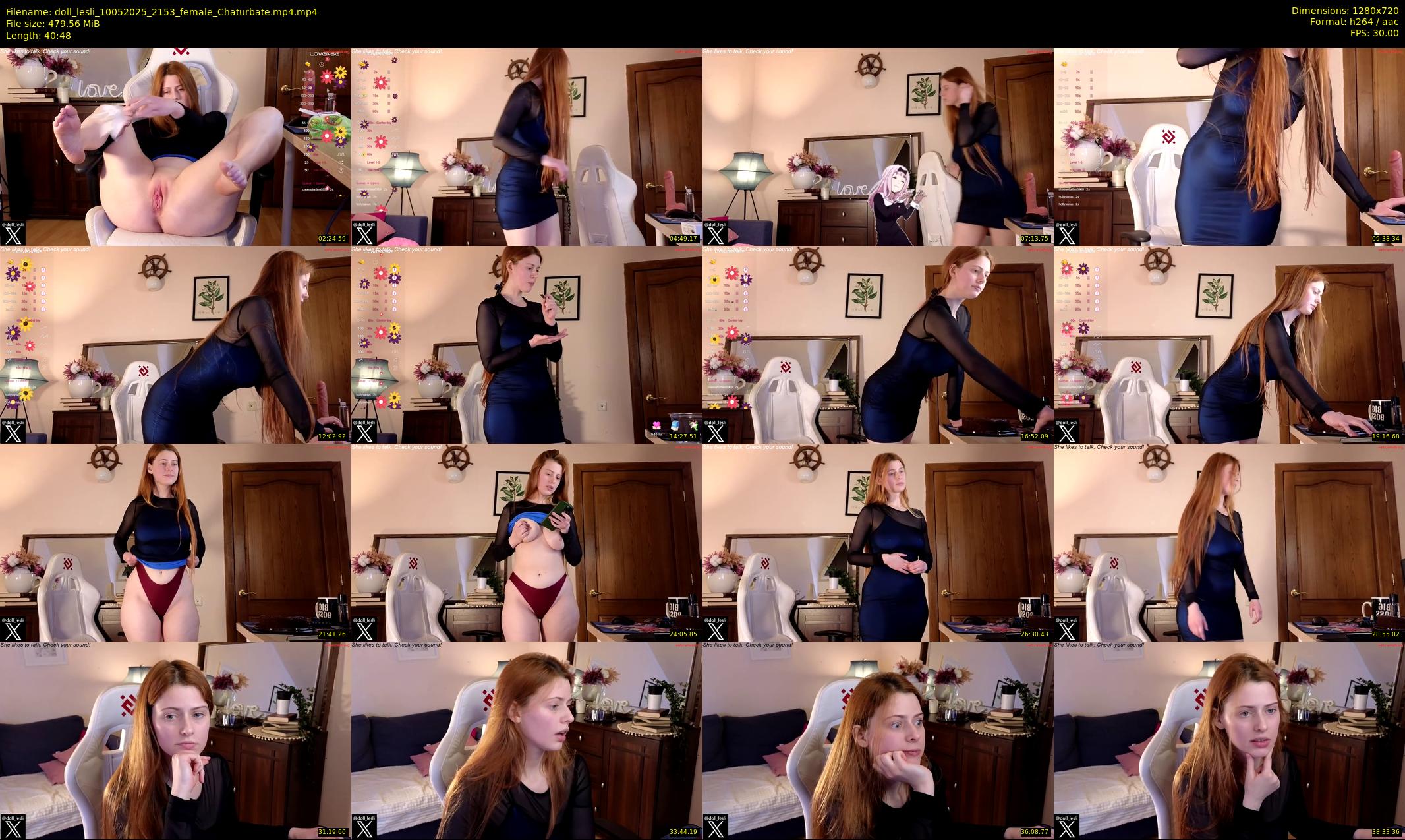 doll_lesli — 41 minute Chaturbate female cam show recording, 720p, May 10, 2025