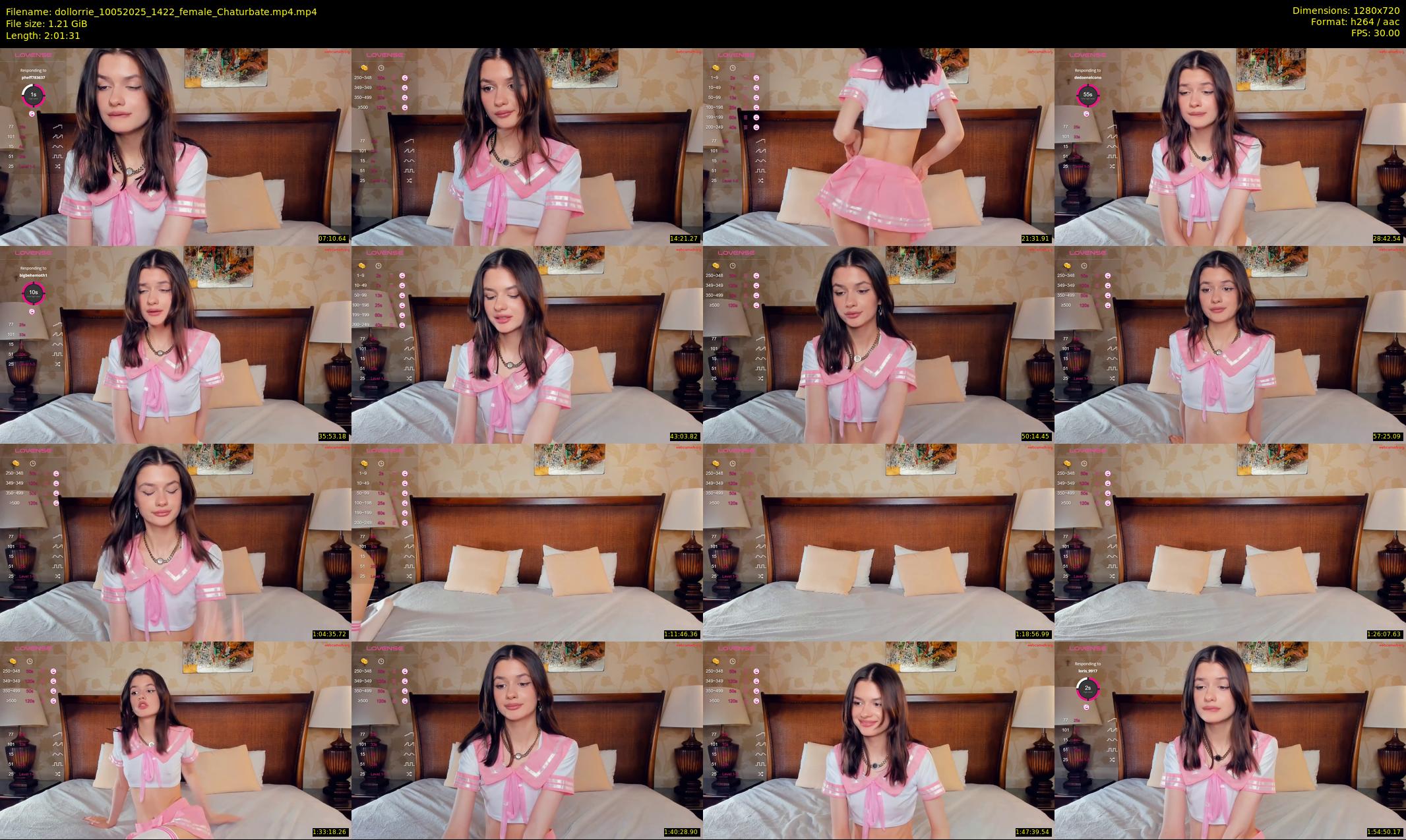 dollorrie — 122 minute Chaturbate couple cam show recording, 720p, May 10, 2025