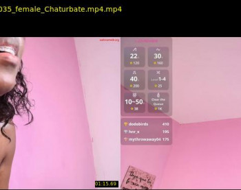dulce_mariaahe — 22 minute Chaturbate female cam show recording, 720p, May 10, 2025
