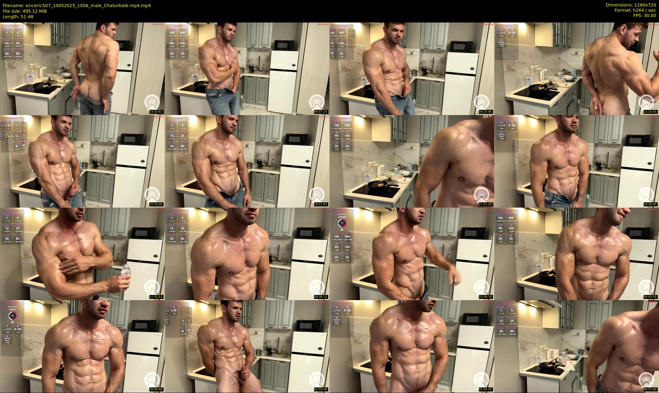 ericeric507 — 52 minute Chaturbate male cam show recording, 720p, May 10, 2025