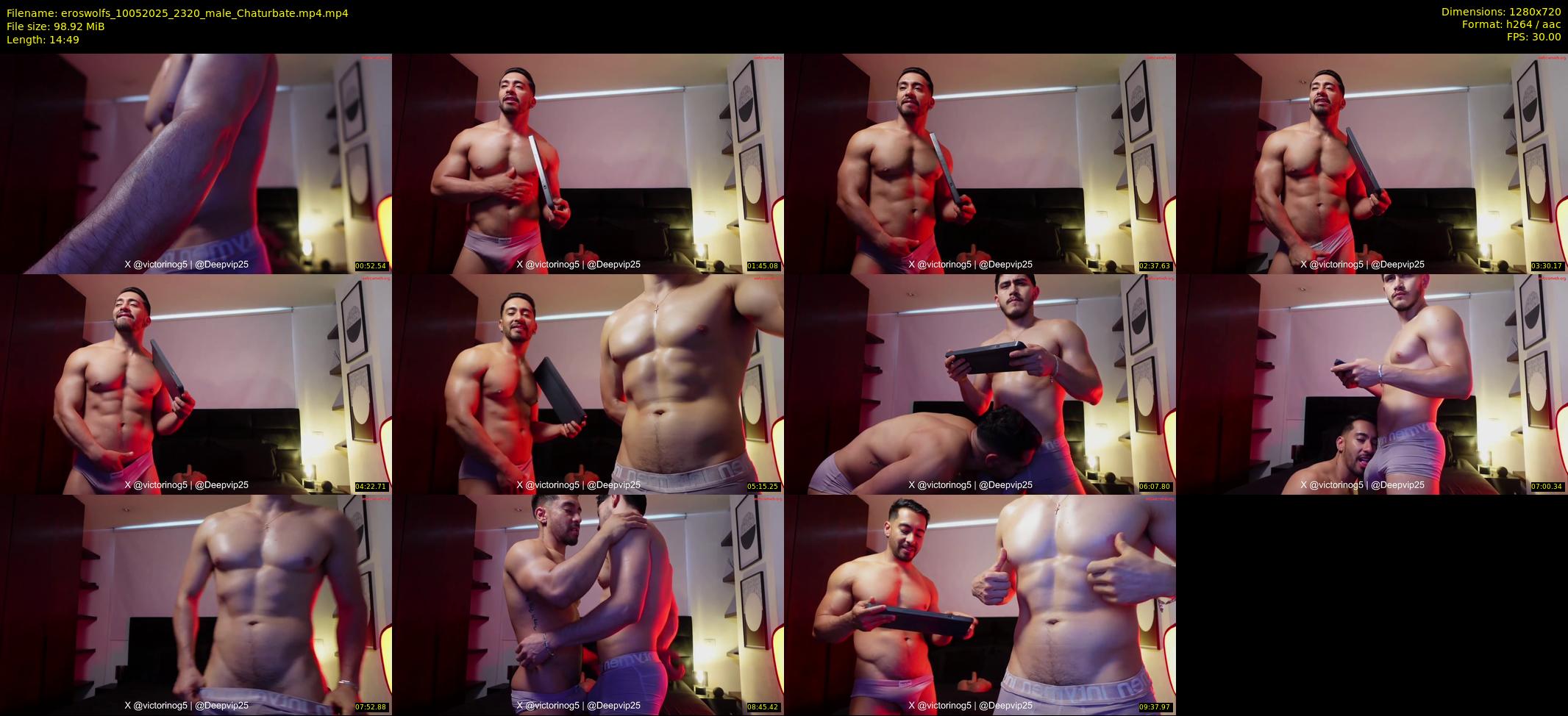 eroswolfs — 15 minute Chaturbate male cam show recording, 720p, May 10, 2025