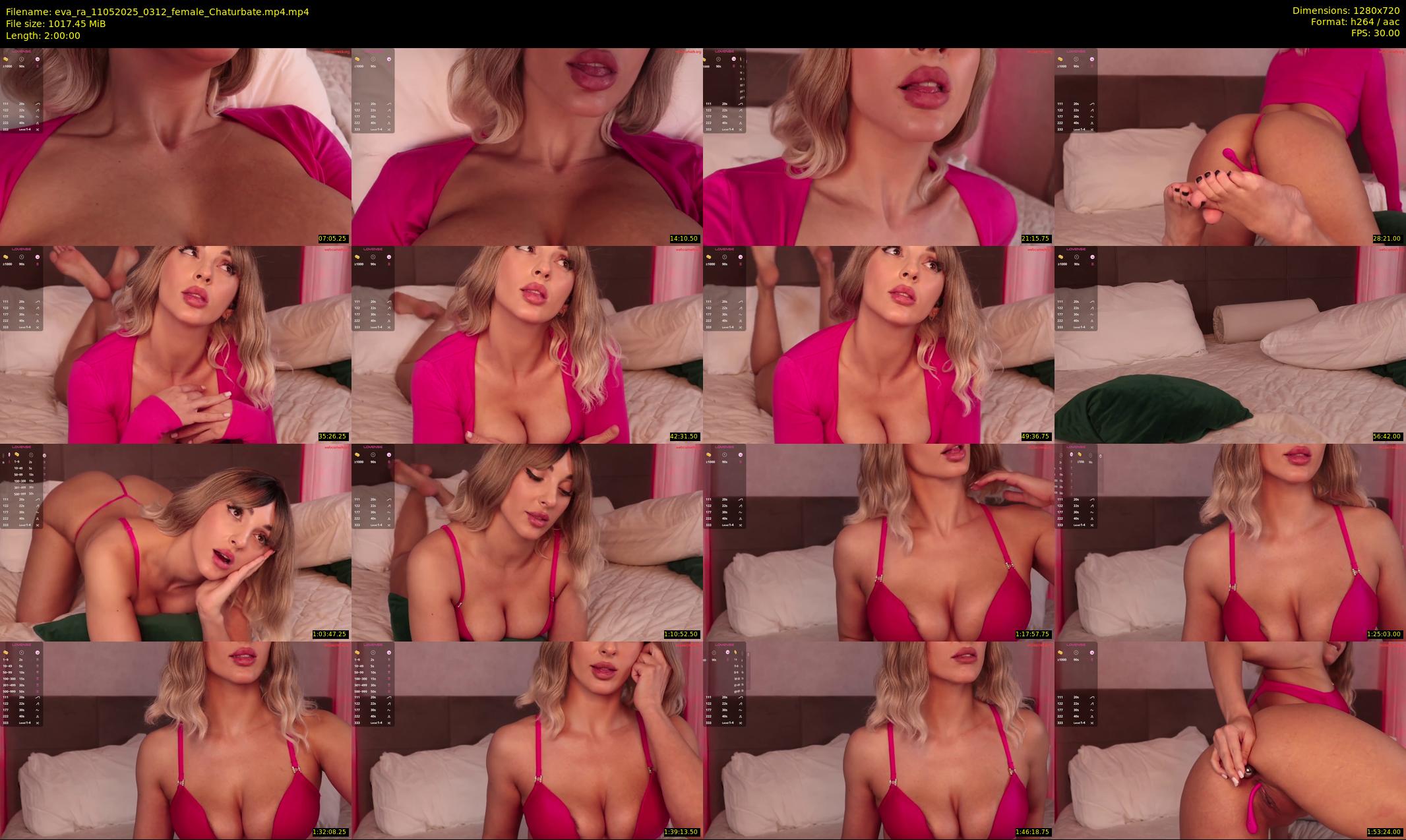 eva_ra — 120 minute Chaturbate female cam show recording, 720p, May 11, 2025