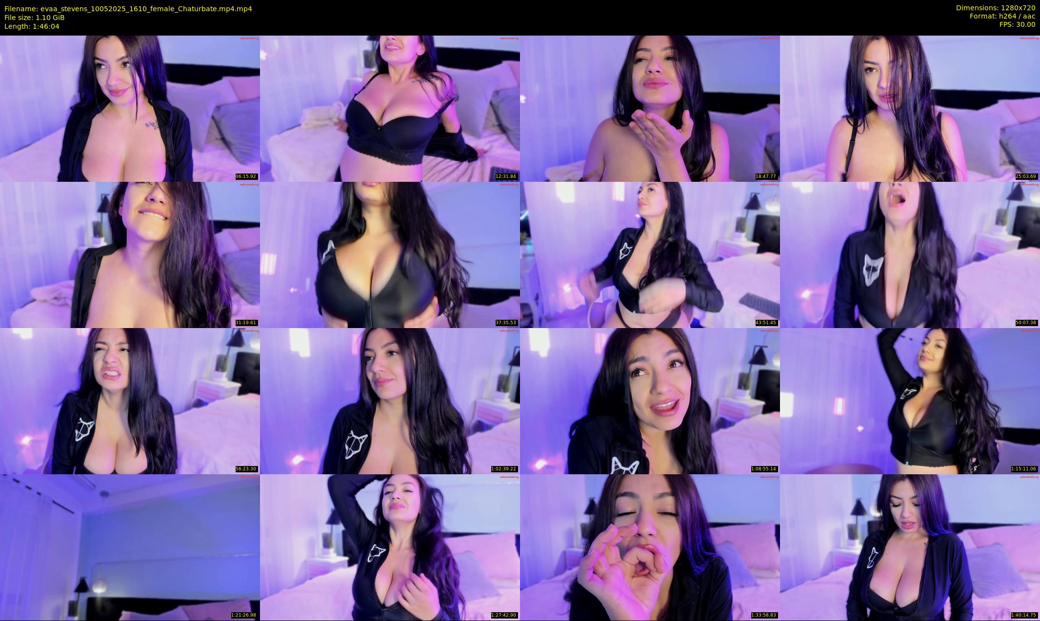 evaa_stevens — 107 minute Chaturbate female cam show recording, 720p, May 10, 2025