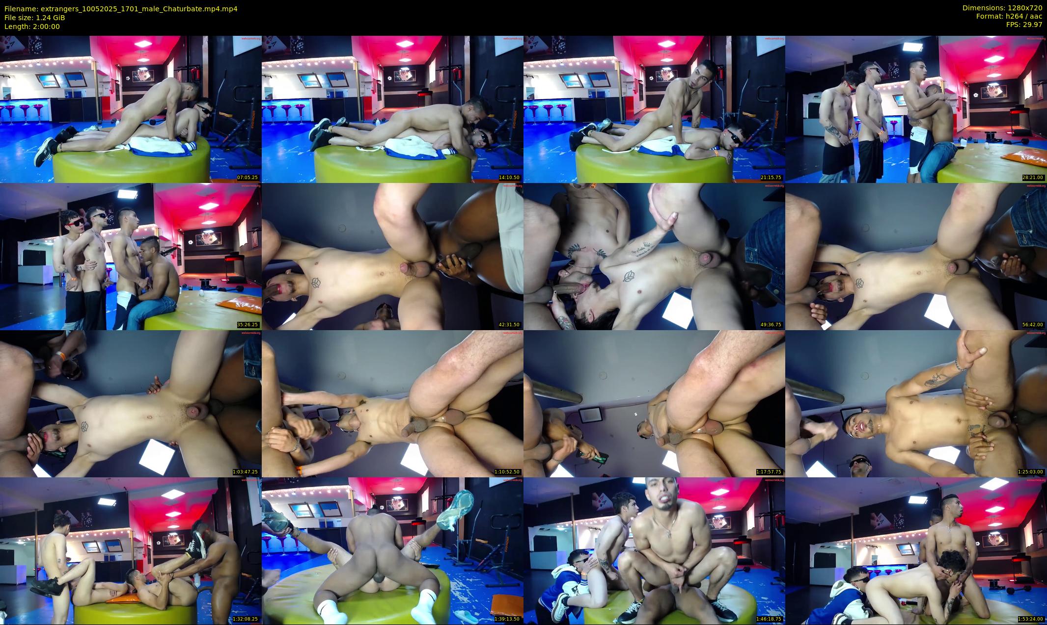 extrangers — 120 minute Chaturbate male cam show recording, 720p, May 10, 2025