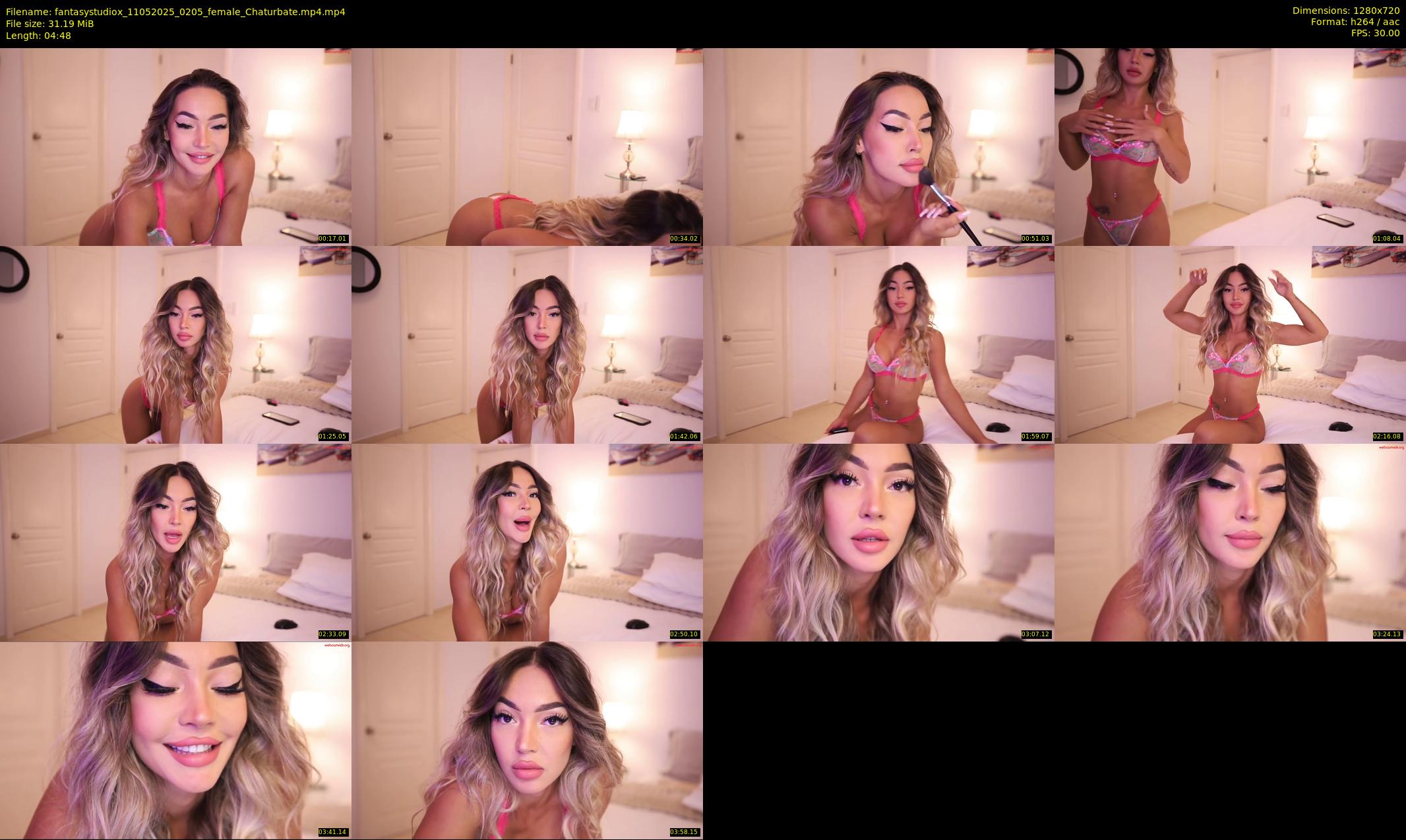 fantasystudiox — 5 minute Chaturbate female cam show recording, 720p, May 11, 2025