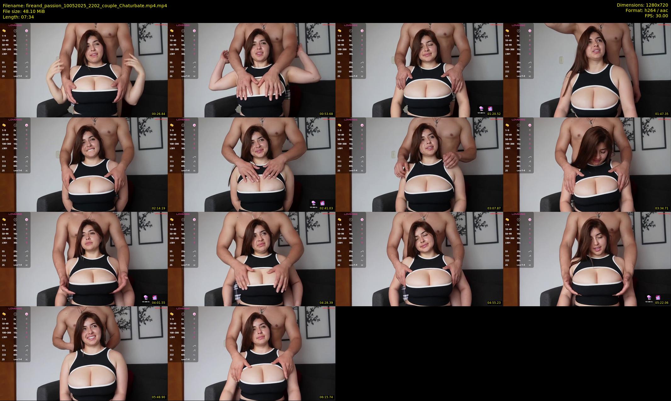 fireand_passion — 8 minute Chaturbate couple cam show recording, 720p, May 10, 2025