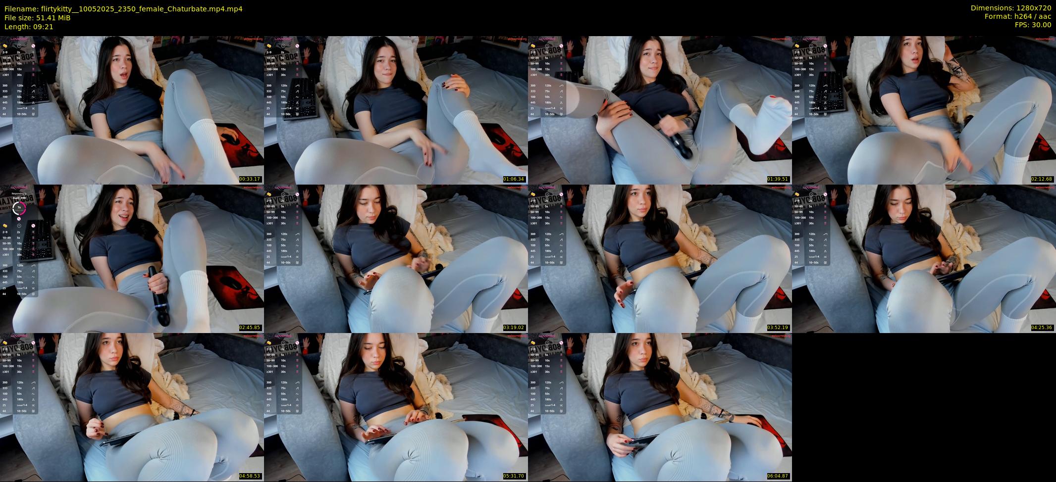 flirtykitty_ — 10 minute Chaturbate female cam show recording, 720p, May 10, 2025