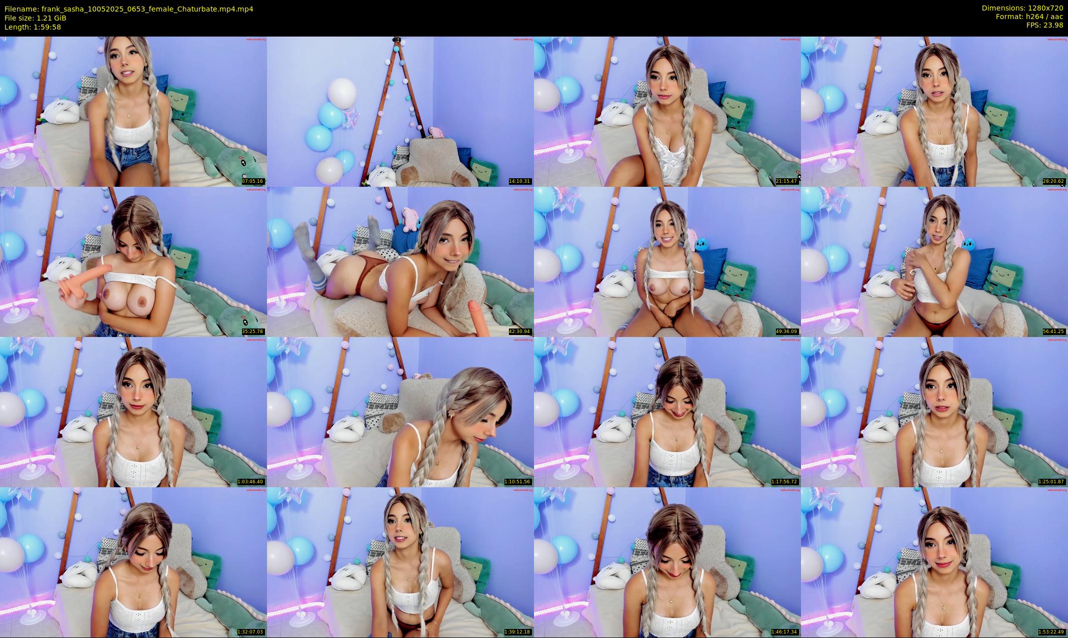 frank_sasha — 120 minute Chaturbate couple cam show recording, 720p, May 10, 2025