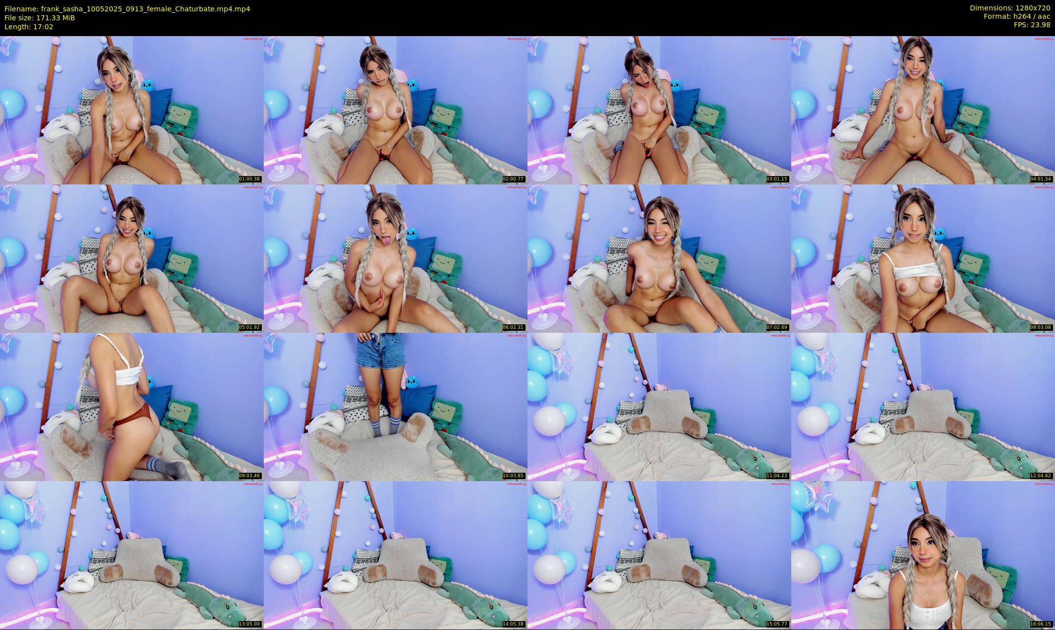 frank_sasha — 18 minute Chaturbate couple cam show recording, 720p, May 10, 2025