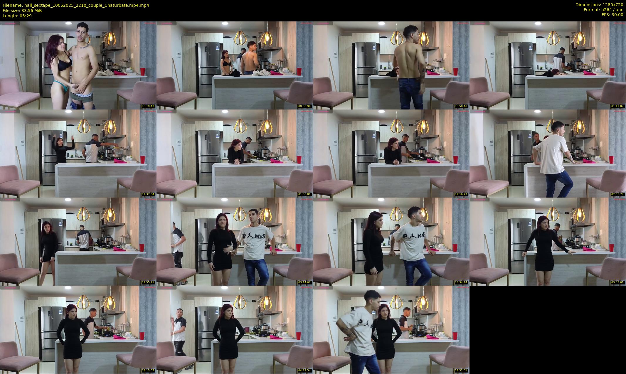 hall_sextape — 6 minute Chaturbate couple cam show recording, 720p, May 10, 2025