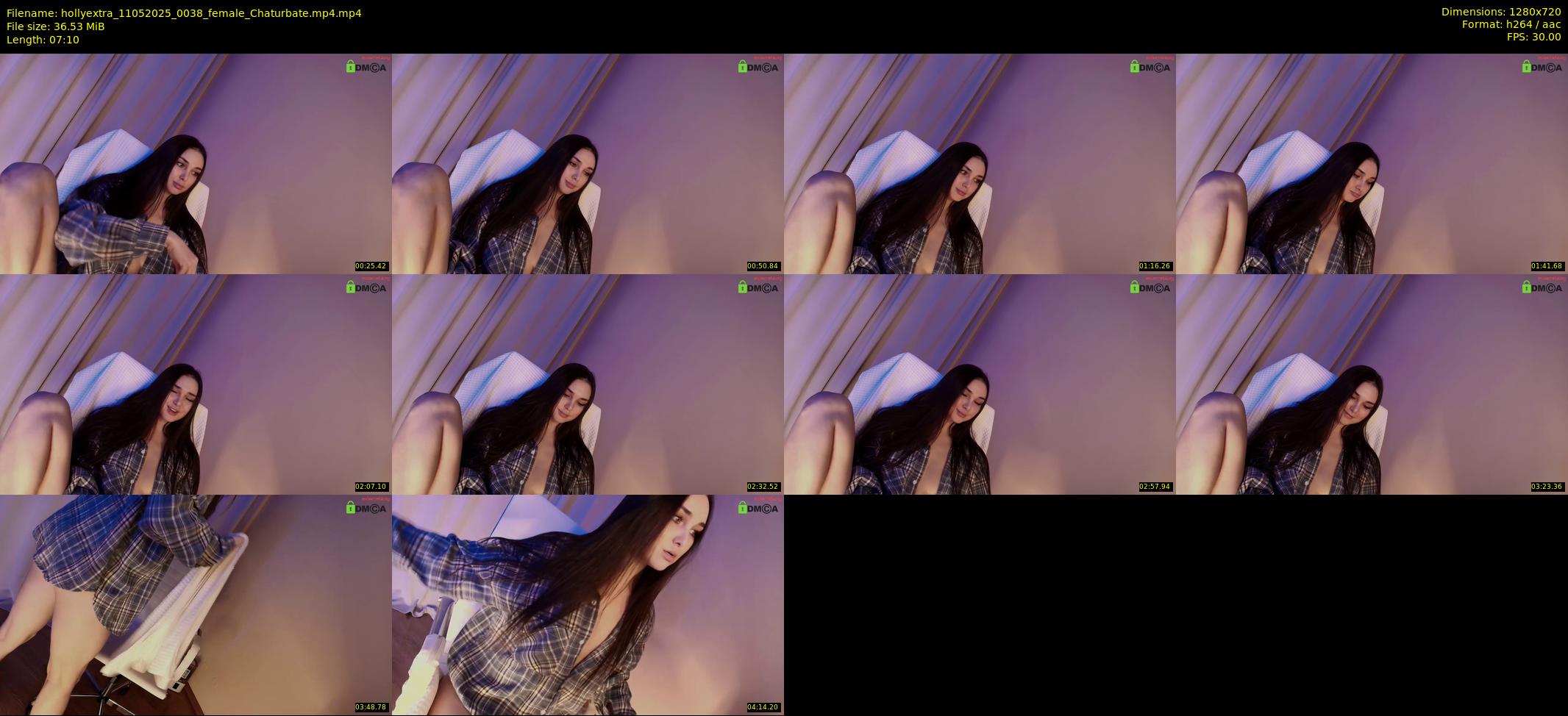 hollyextra — 8 minute Chaturbate female cam show recording, 720p, May 11, 2025