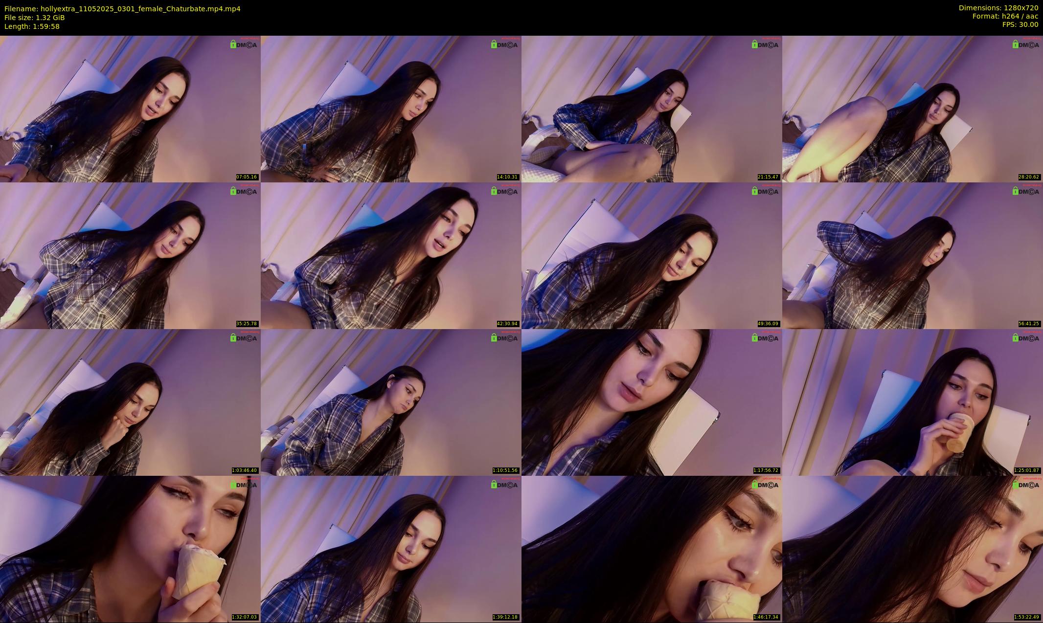 hollyextra — 120 minute Chaturbate female cam show recording, 720p, May 11, 2025