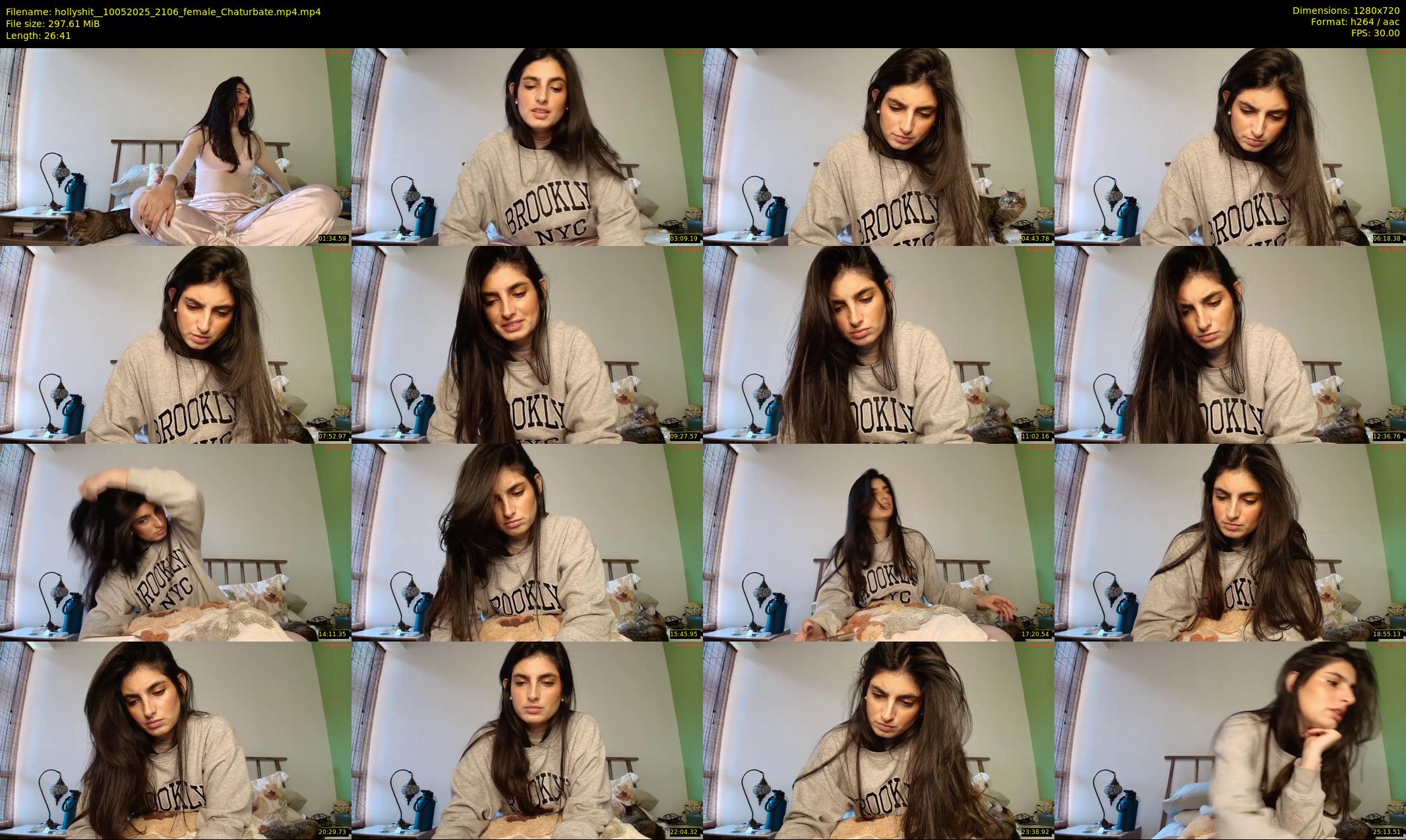 hollyshit_ — 27 minute Chaturbate female cam show recording, 720p, May 10, 2025