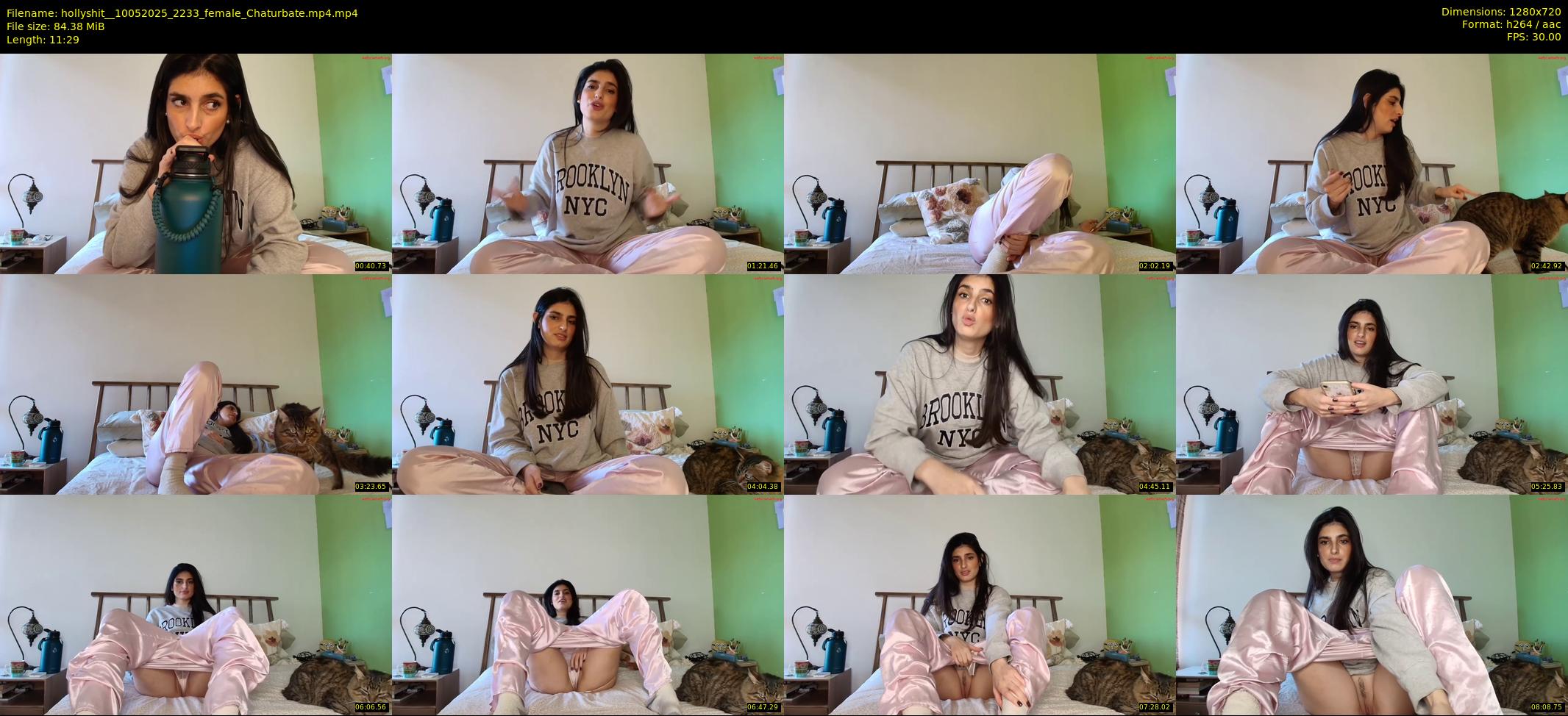 hollyshit_ — 12 minute Chaturbate female cam show recording, 720p, May 10, 2025