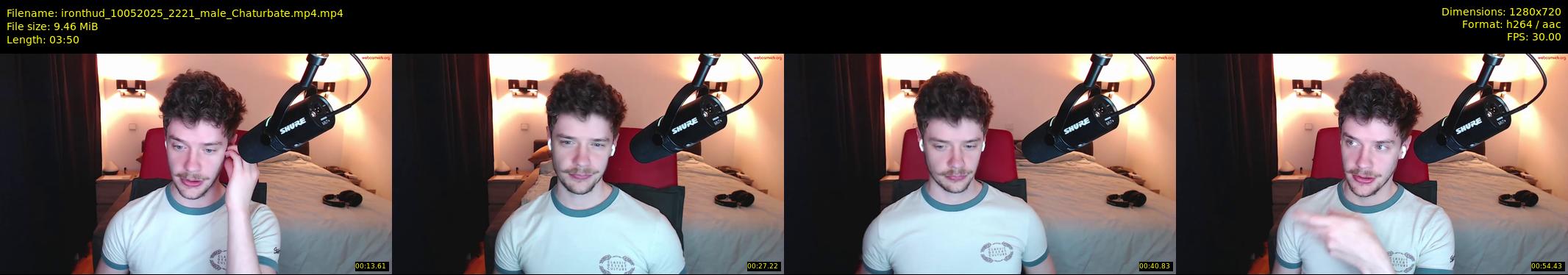 ironthud — 4 minute Chaturbate male cam show recording, 720p, May 10, 2025