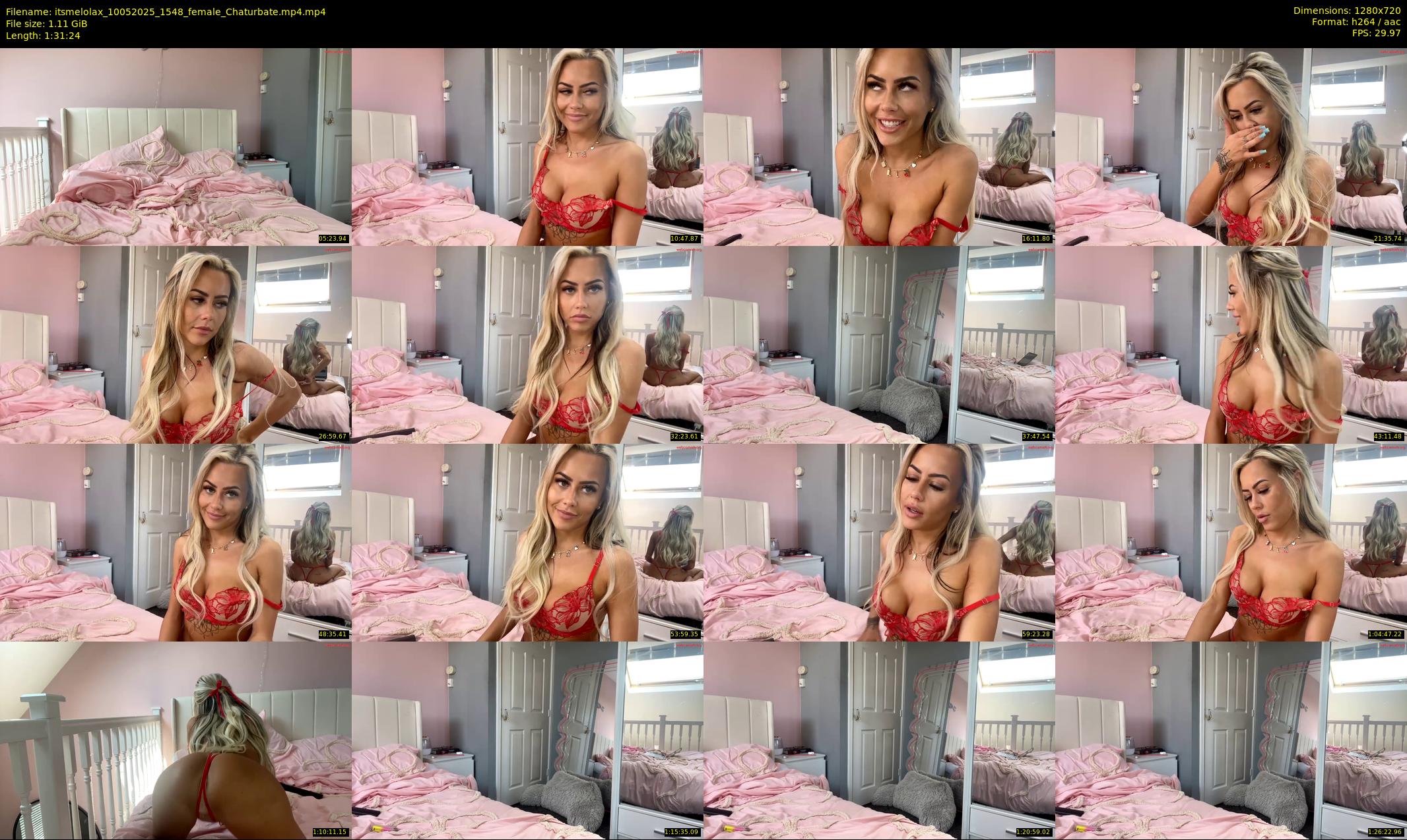 itsmelolax — 92 minute Chaturbate female cam show recording, 720p, May 10, 2025