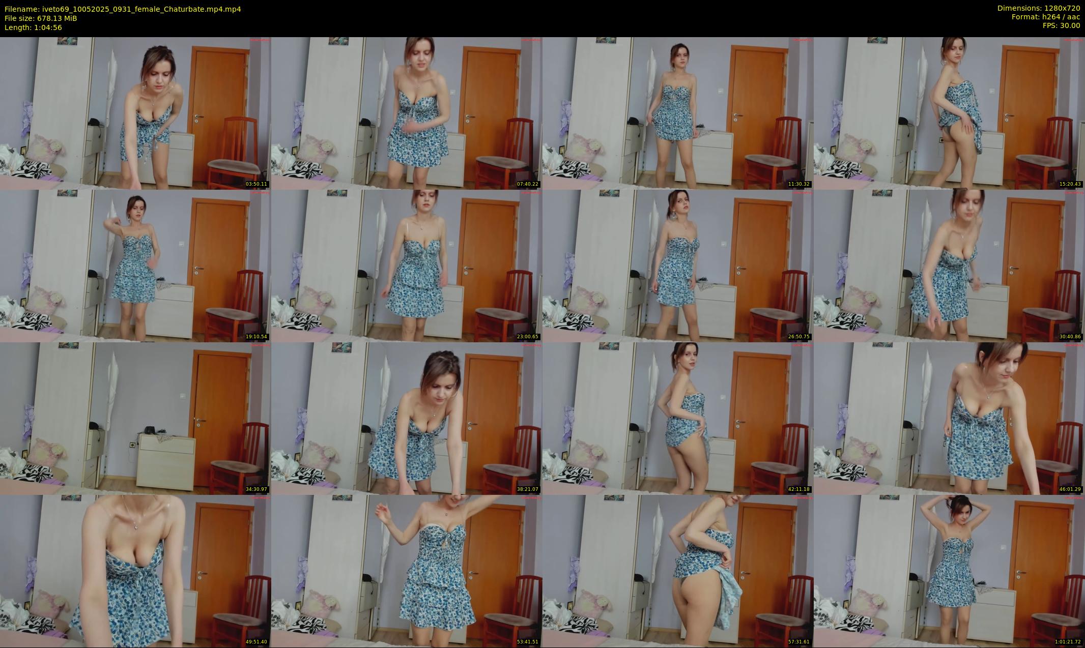 iveto69 — 65 minute Chaturbate female cam show recording, 720p, May 10, 2025