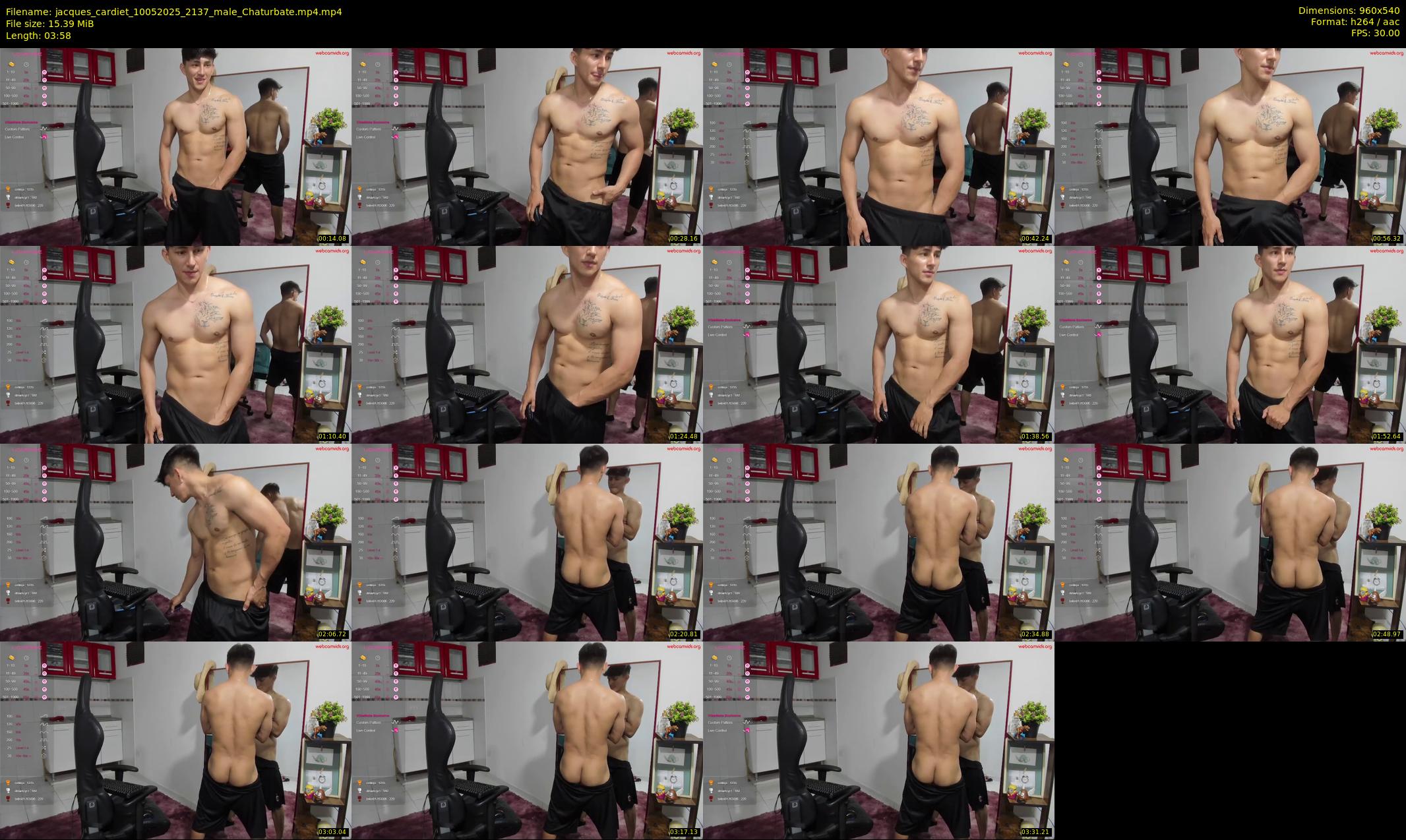 jacques_cardiet — 4 minute Chaturbate male cam show recording, 480p, May 10, 2025