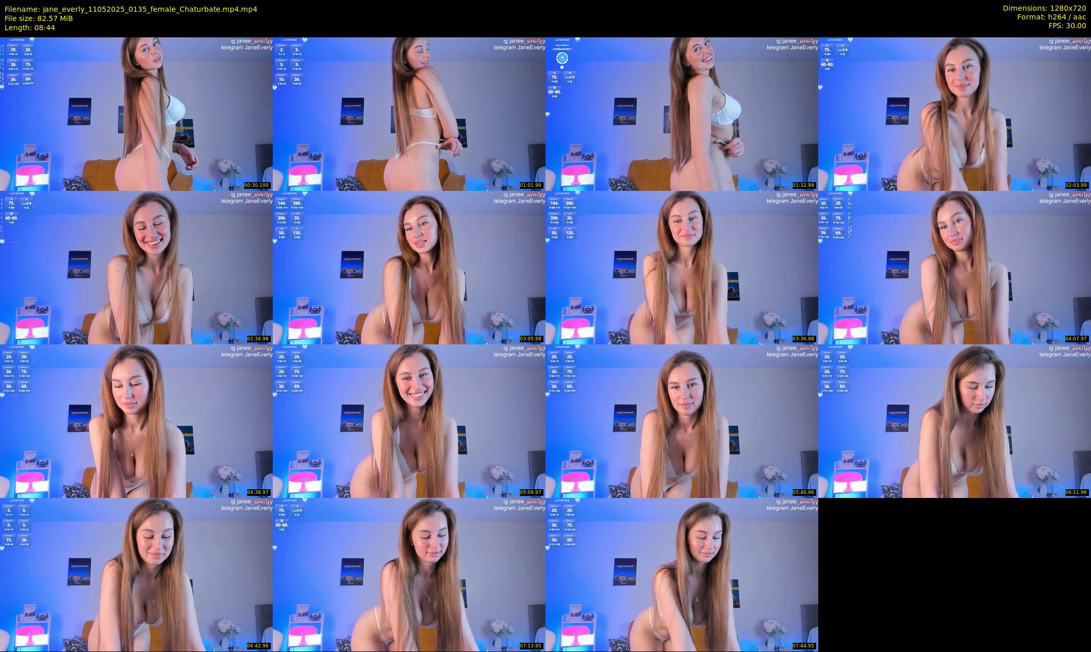 jane_everly — 9 minute Chaturbate female cam show recording, 720p, May 11, 2025