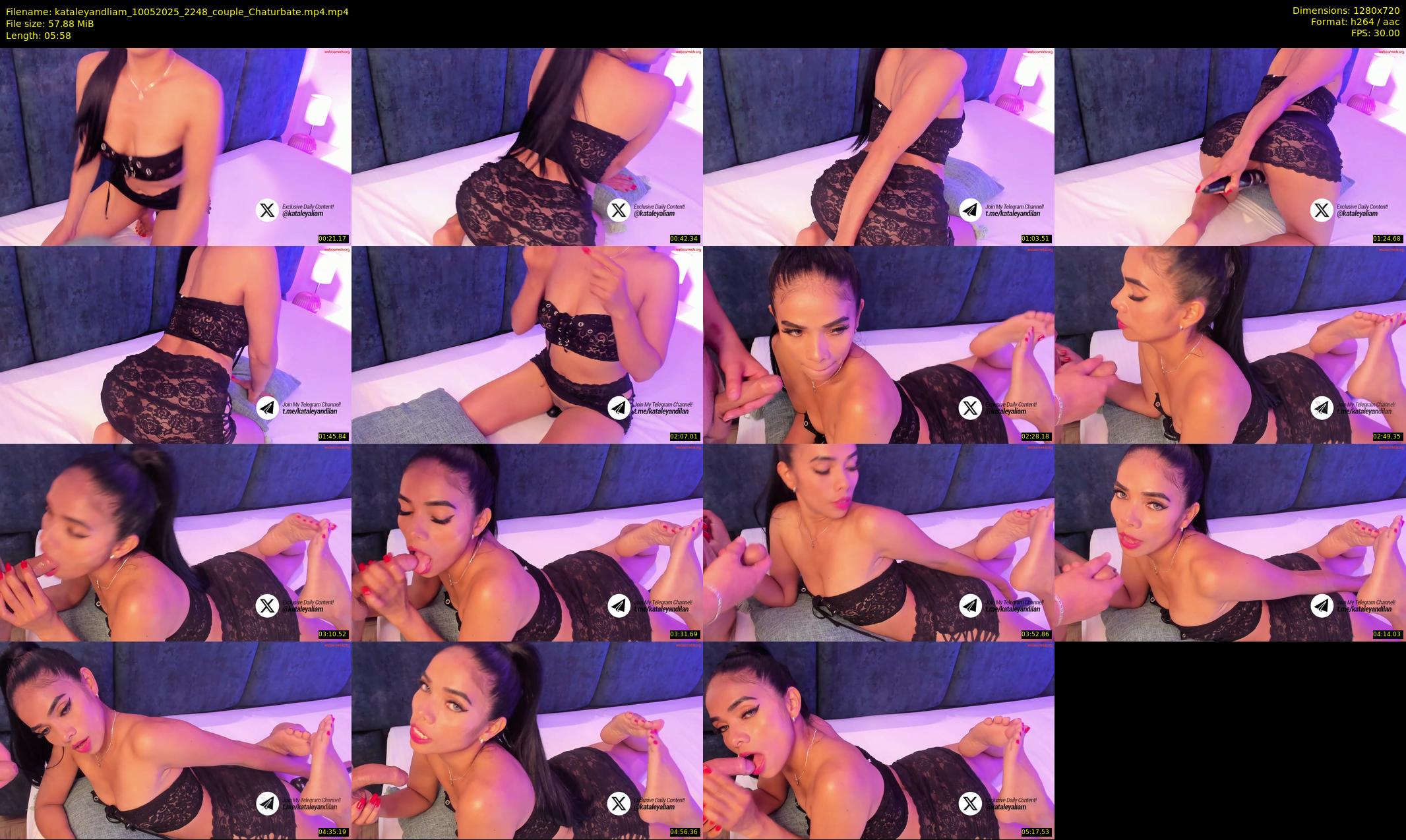 kataleyandliam — 6 minute Chaturbate couple cam show recording, 720p, May 10, 2025