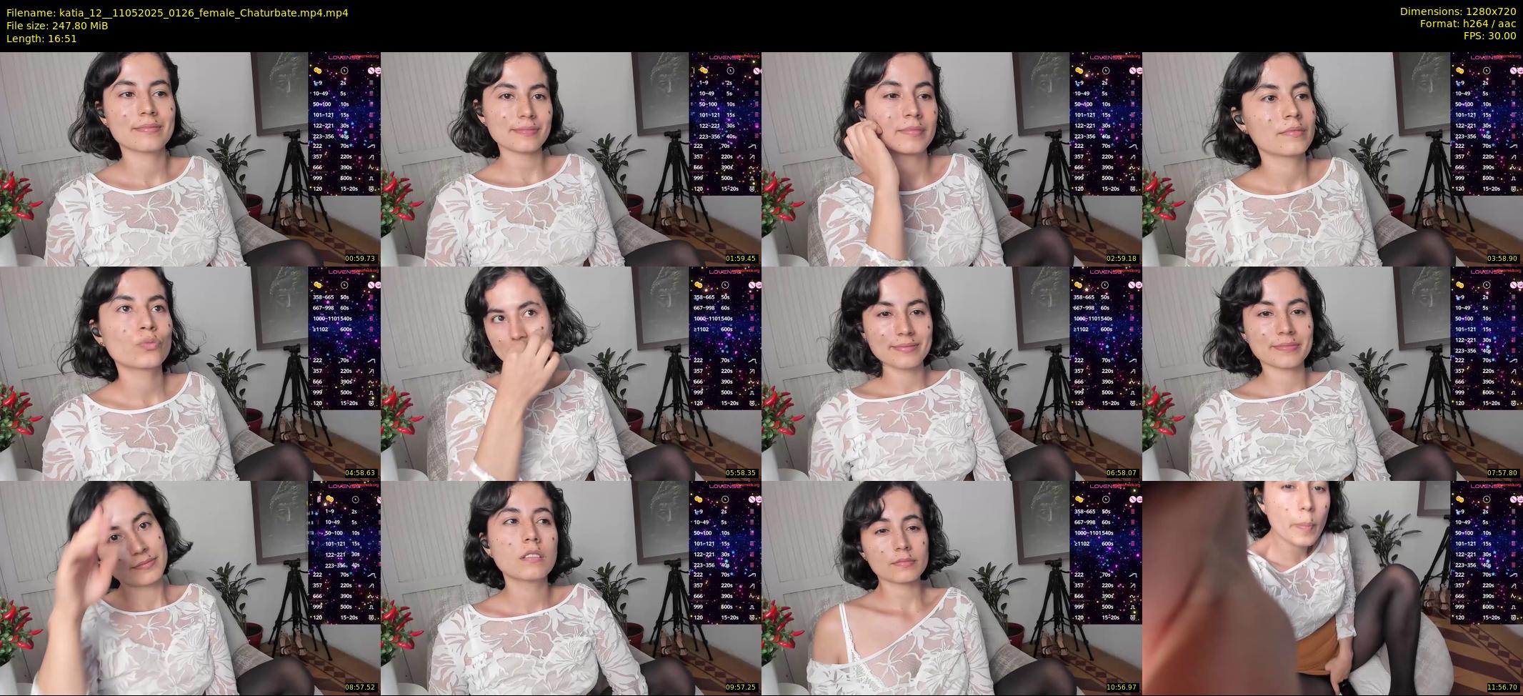 katia_12_ — 17 minute Chaturbate female cam show recording, 720p, May 11, 2025