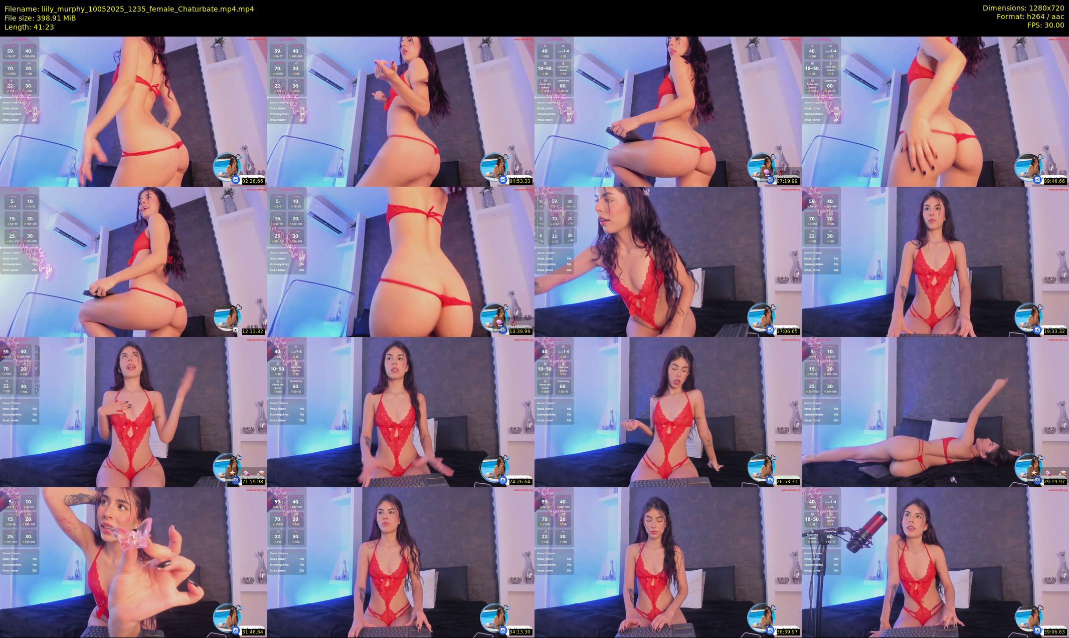 liily_murphy — 42 minute Chaturbate female cam show recording, 720p, May 10, 2025