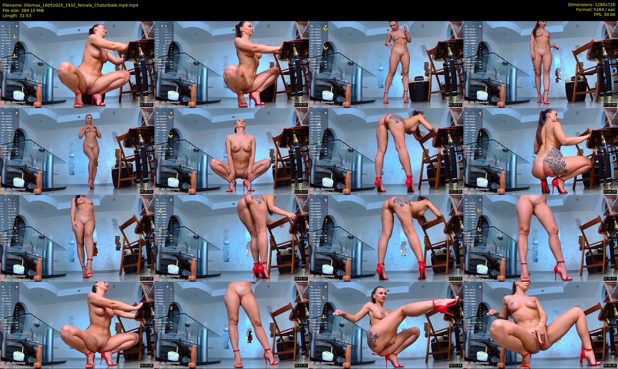 lillemax — 32 minute Chaturbate female cam show recording, 720p, May 10, 2025