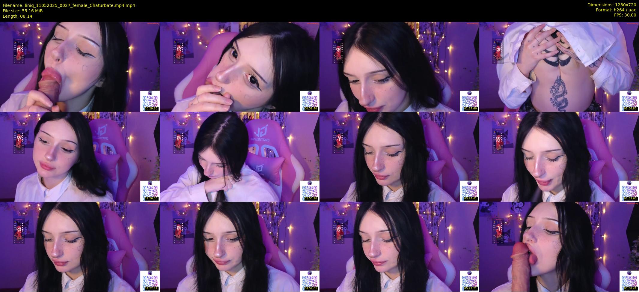 liniq — 9 minute Chaturbate female cam show recording, 720p, May 11, 2025