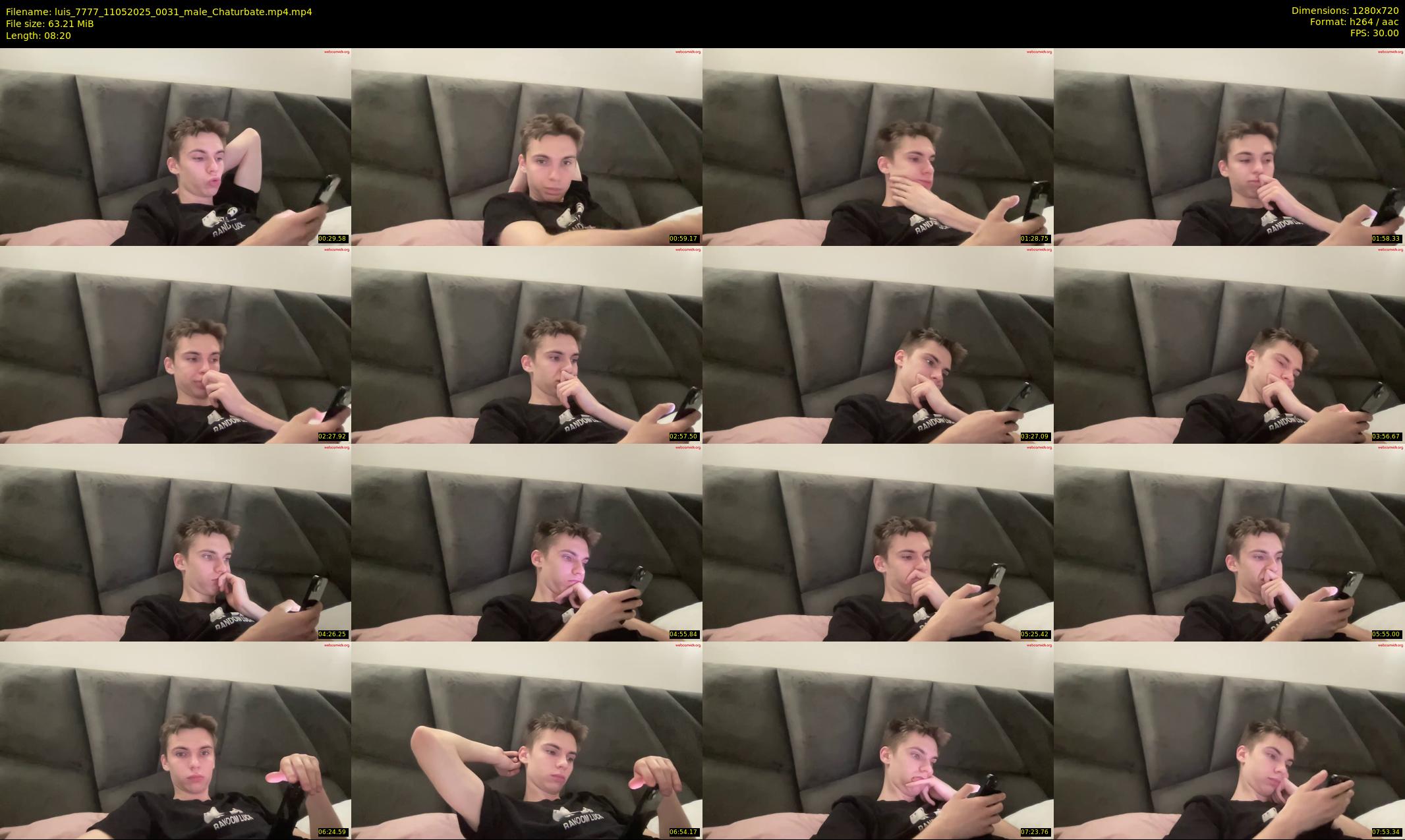 luis_7777 — 9 minute Chaturbate male cam show recording, 720p, May 11, 2025