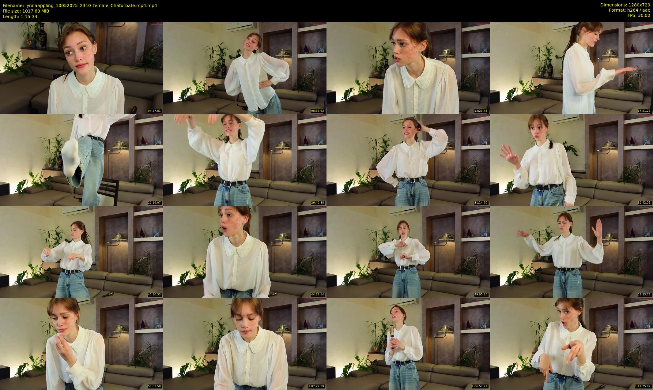lynnaappling — 76 minute Chaturbate female cam show recording, 720p, May 10, 2025